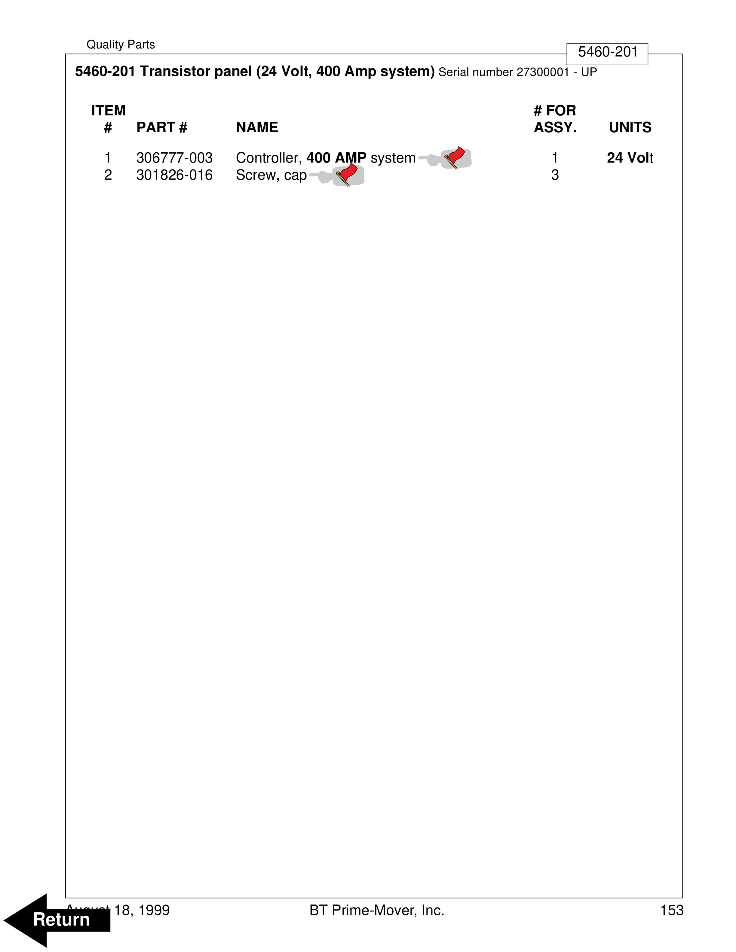 BT RMX, HMX Electric Low Lift Pallet Truck Parts Manual 308493-000 3 BT RMX, HMX Electric Low Lift Pallet Truck Parts Manual 308493-000 - Image 3