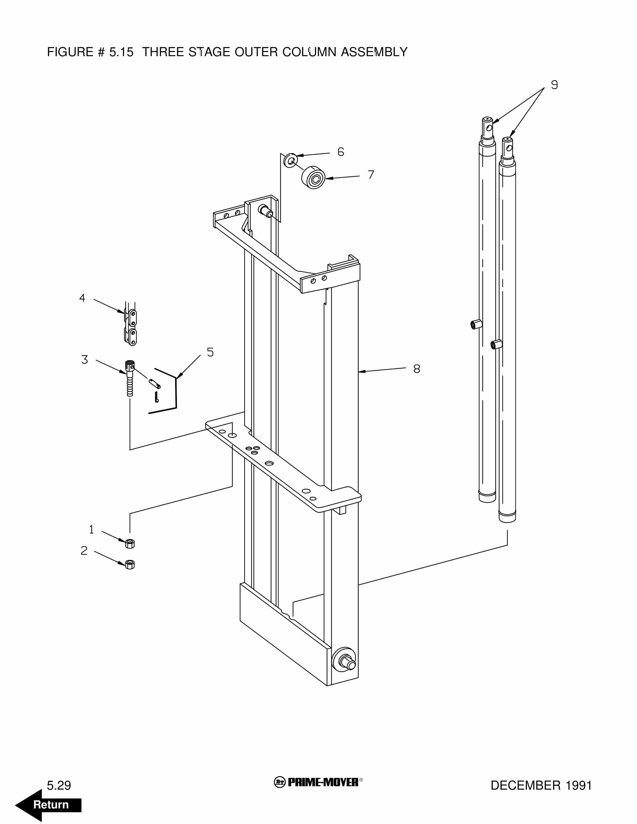 BT RR-45 Electric Reach Truck Parts Manual 300378-001 4 BT RR-45 Electric Reach Truck Parts Manual 300378-001 - Image 4