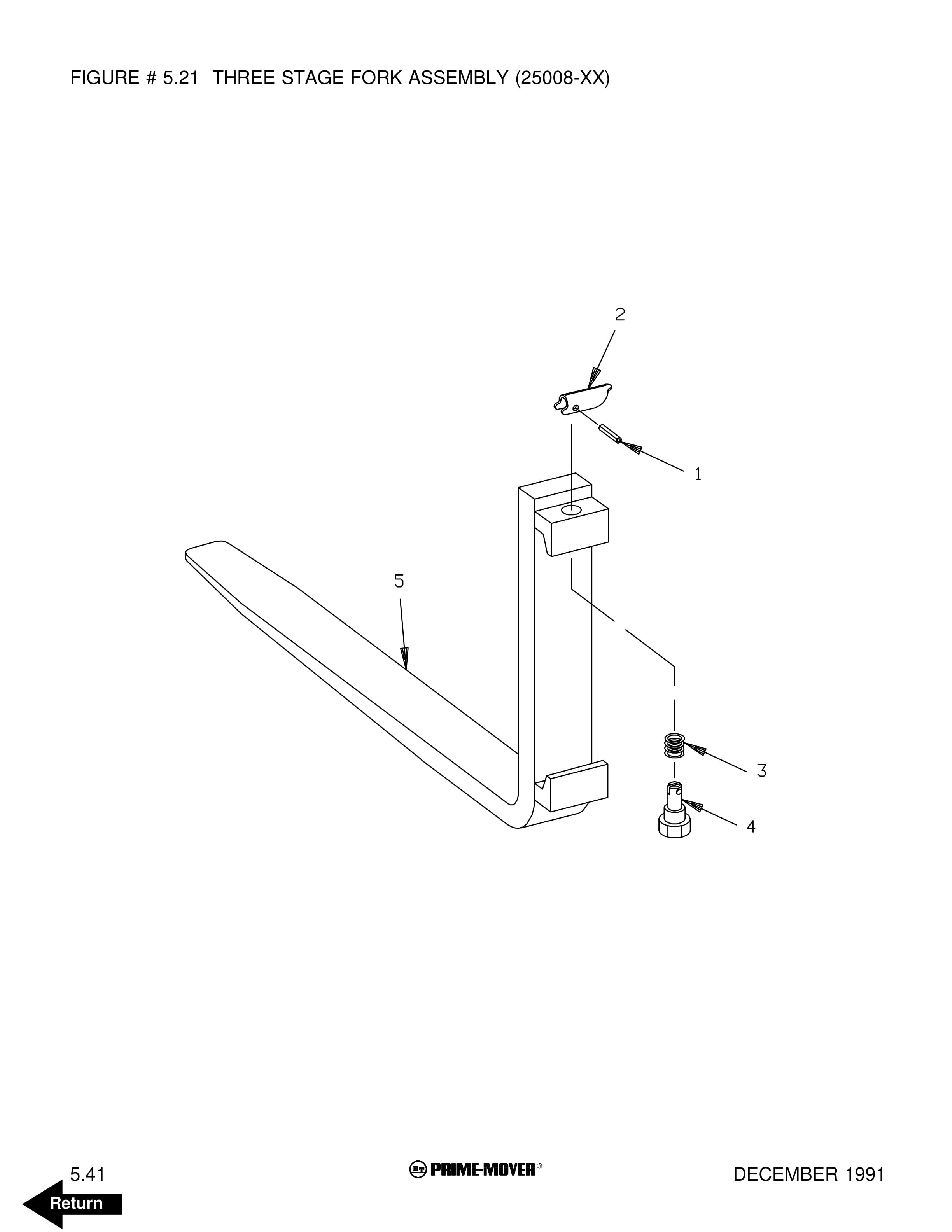 BT RR-45 Electric Reach Truck Parts Manual 300378-001 5 BT RR-45 Electric Reach Truck Parts Manual 300378-001 - Image 5