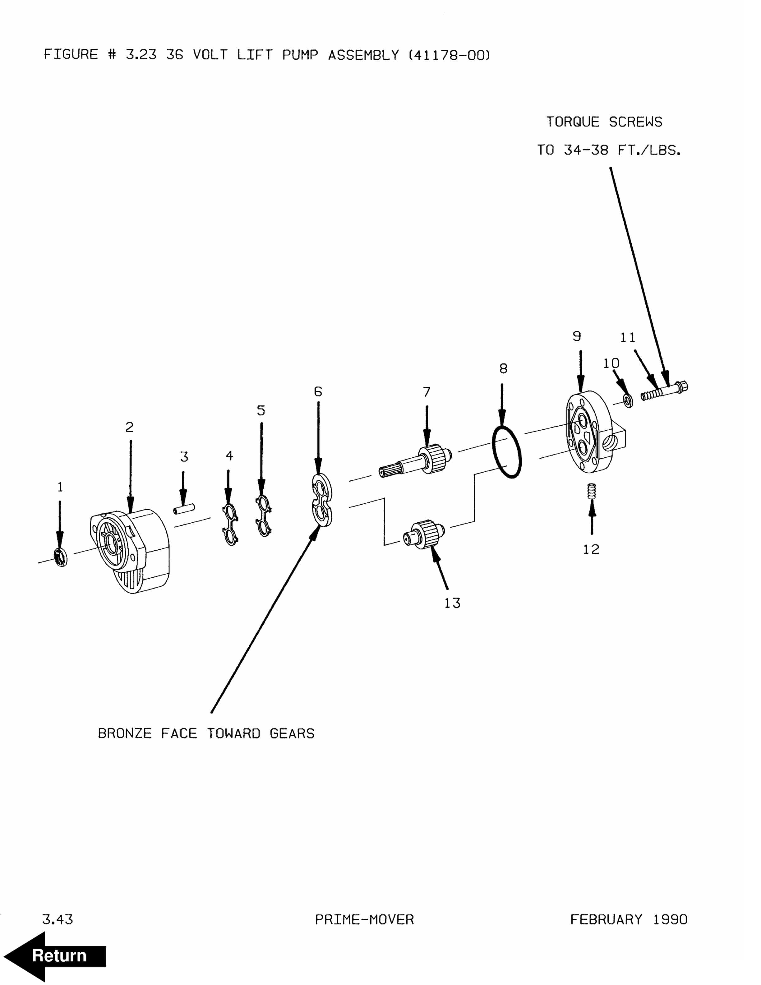 BT RR-45 Reach Truck Parts Manual 300378-000 2 BT RR-45 Reach Truck Parts Manual 300378-000 - Image 2