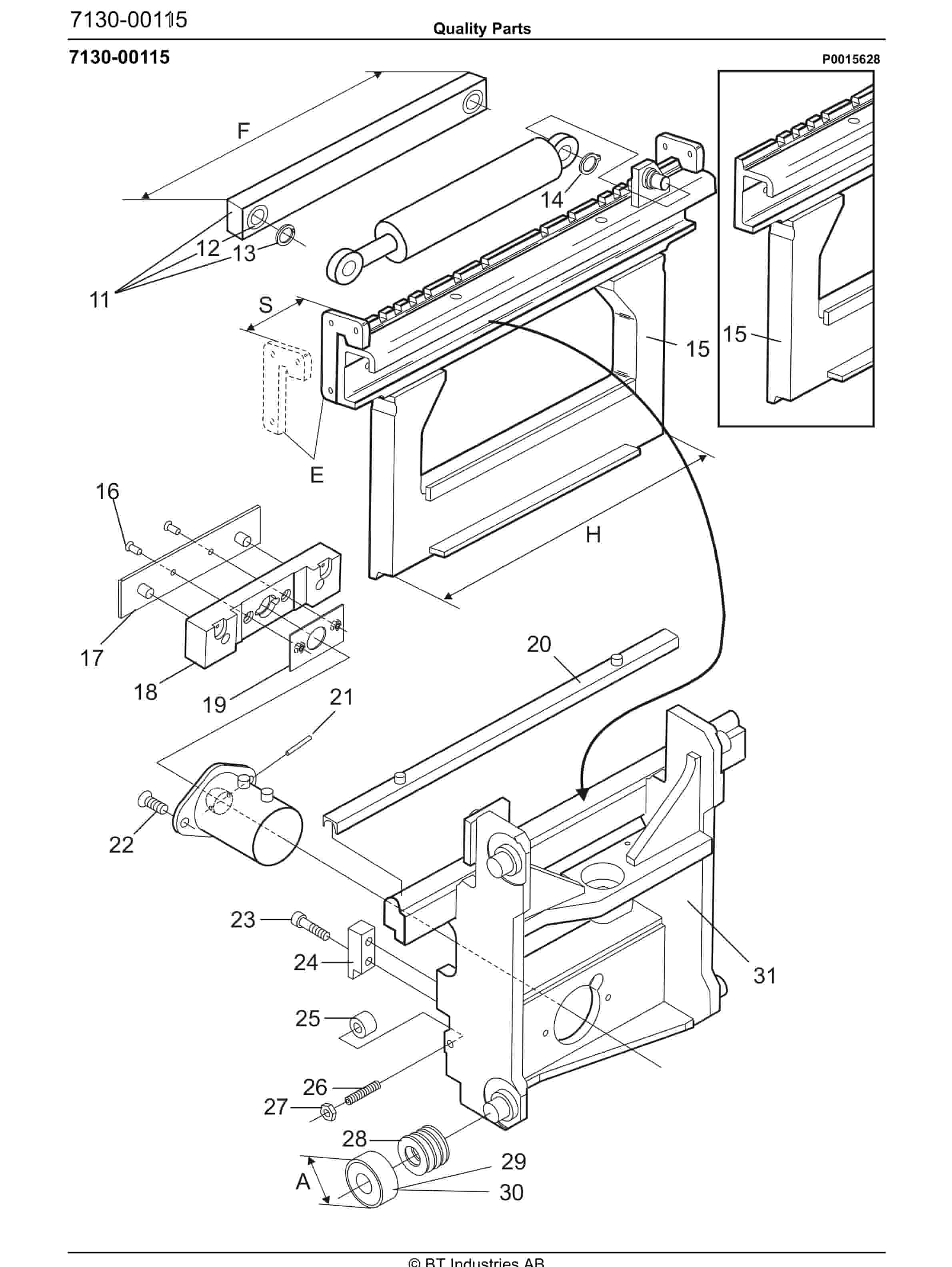 BT RR B1-B3 - C010828-1 - C020621-3 Quality Parts 847932 5 BT RR B1-B3 - C010828-1 - C020621-3 Quality Parts 847932 - Image 5