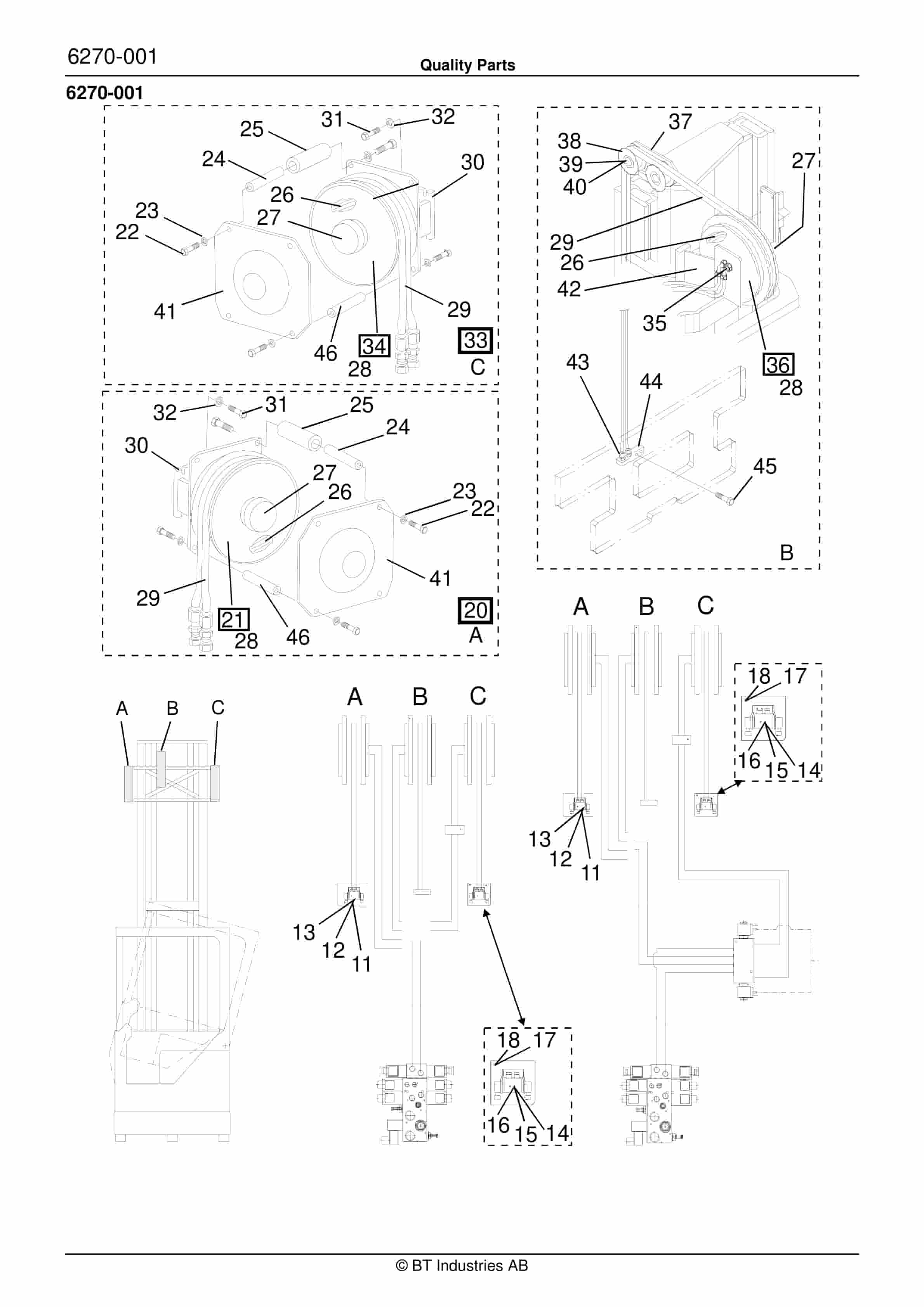 BT RR B1, RR B2, RR B3, RR E1, RR E2, RR E3(C), RR 14, RR DC Quality Parts 146898 4 BT RR B1, RR B2, RR B3, RR E1, RR E2, RR E3(C), RR 14, RR DC Quality Parts 146898 - Image 4