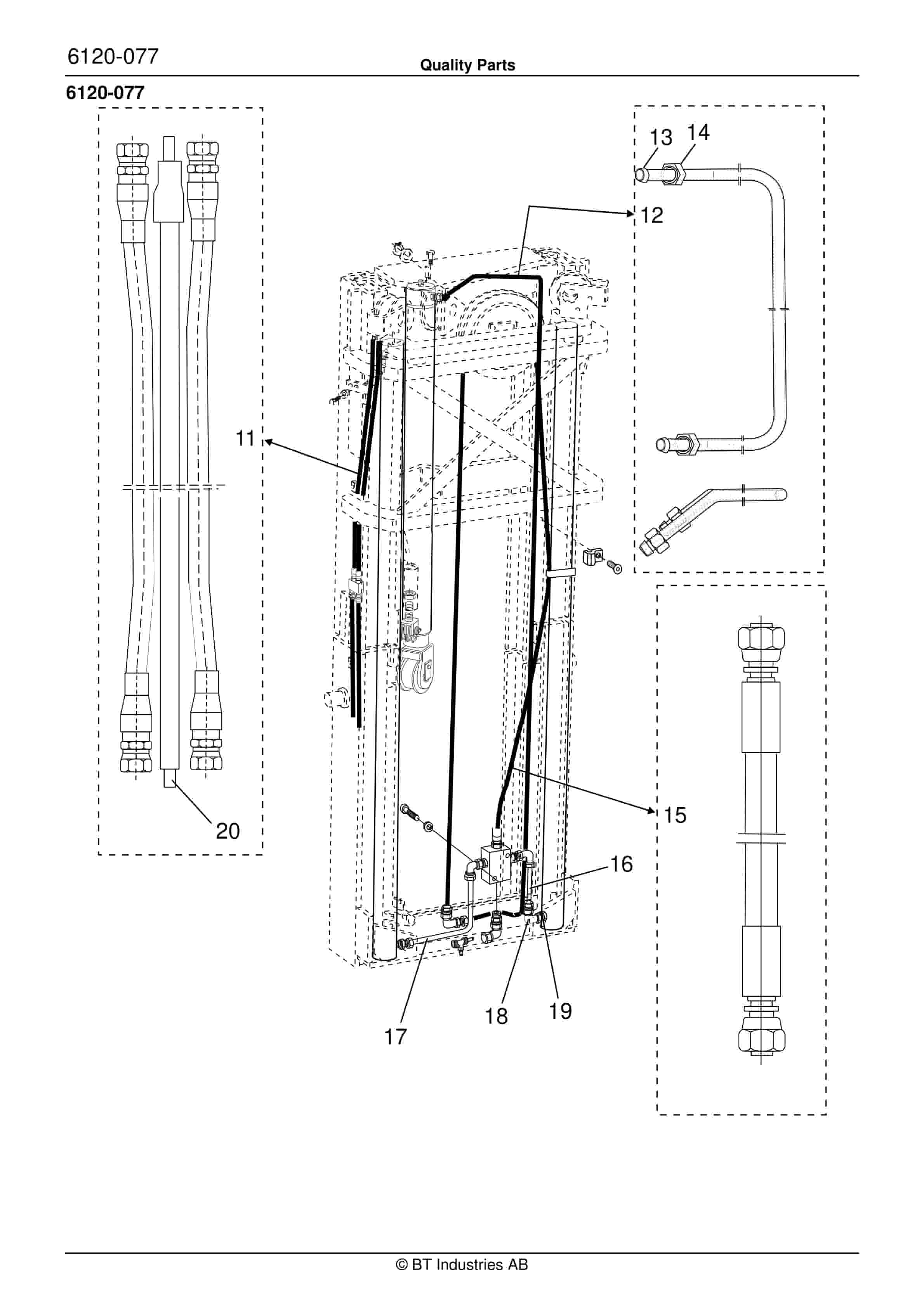 BT RR B1, RR B2, RR B3, RR E1, RR E2, RR E3(C), RR 14, RR DC Quality Parts 154430 3 BT RR B1, RR B2, RR B3, RR E1, RR E2, RR E3(C), RR 14, RR DC Quality Parts 154430 - Image 3