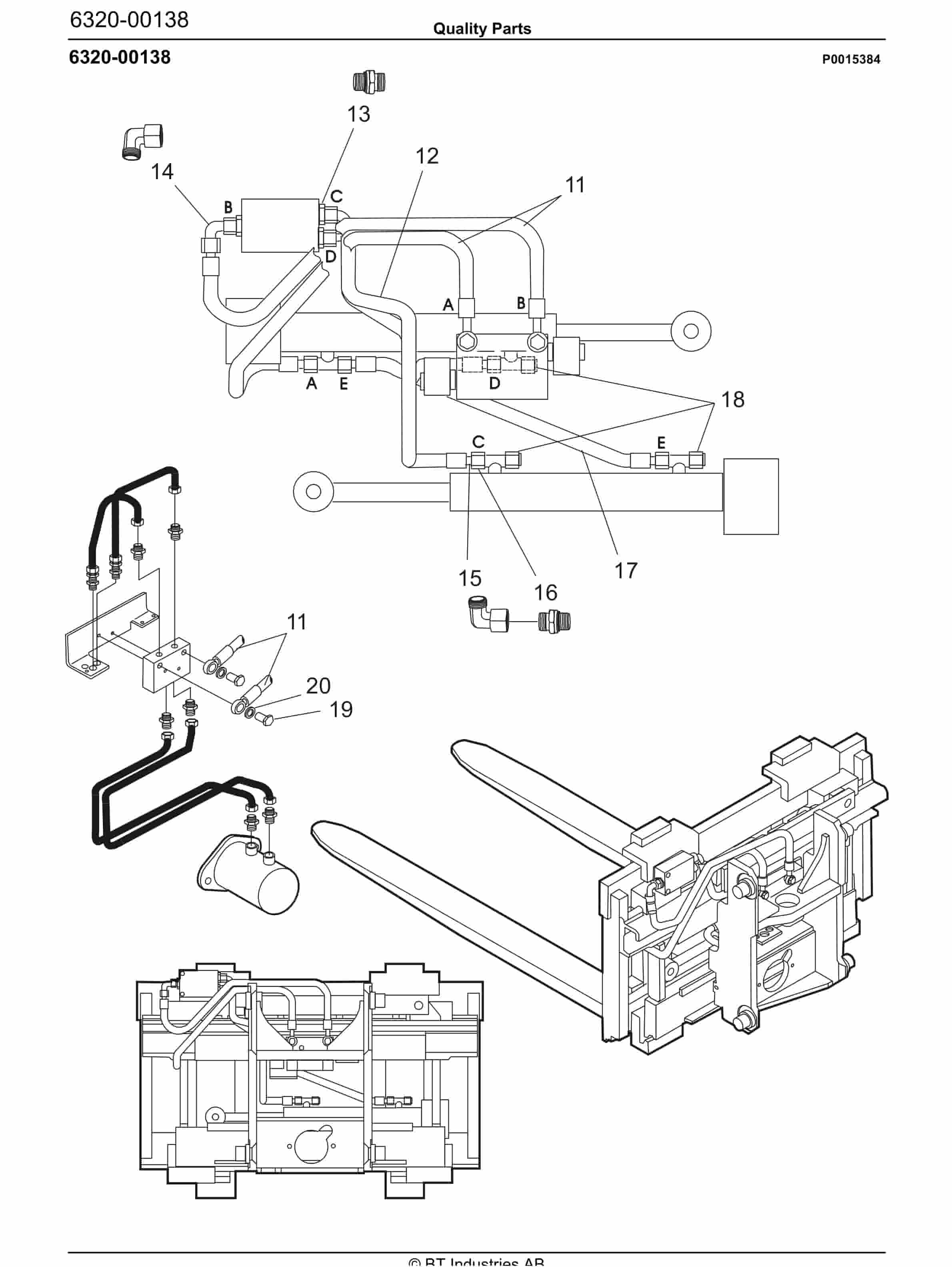 BT RR B4-B6 - C010403-3 - C010104-2 - C010622-9 - C010618-0 Quality Parts 847789 3 BT RR B4-B6 - C010403-3 - C010104-2 - C010622-9 - C010618-0 Quality Parts 847789 - Image 3