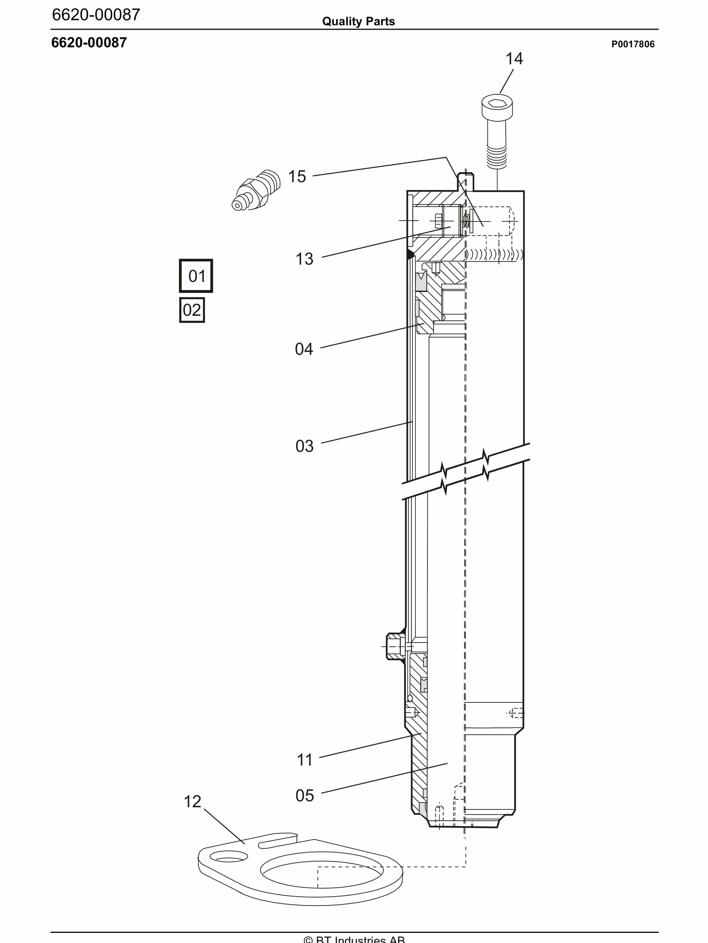BT RR B4-B6 - C030212-2 Quality Parts 847846 4 BT RR B4-B6 - C030212-2 Quality Parts 847846 - Image 4
