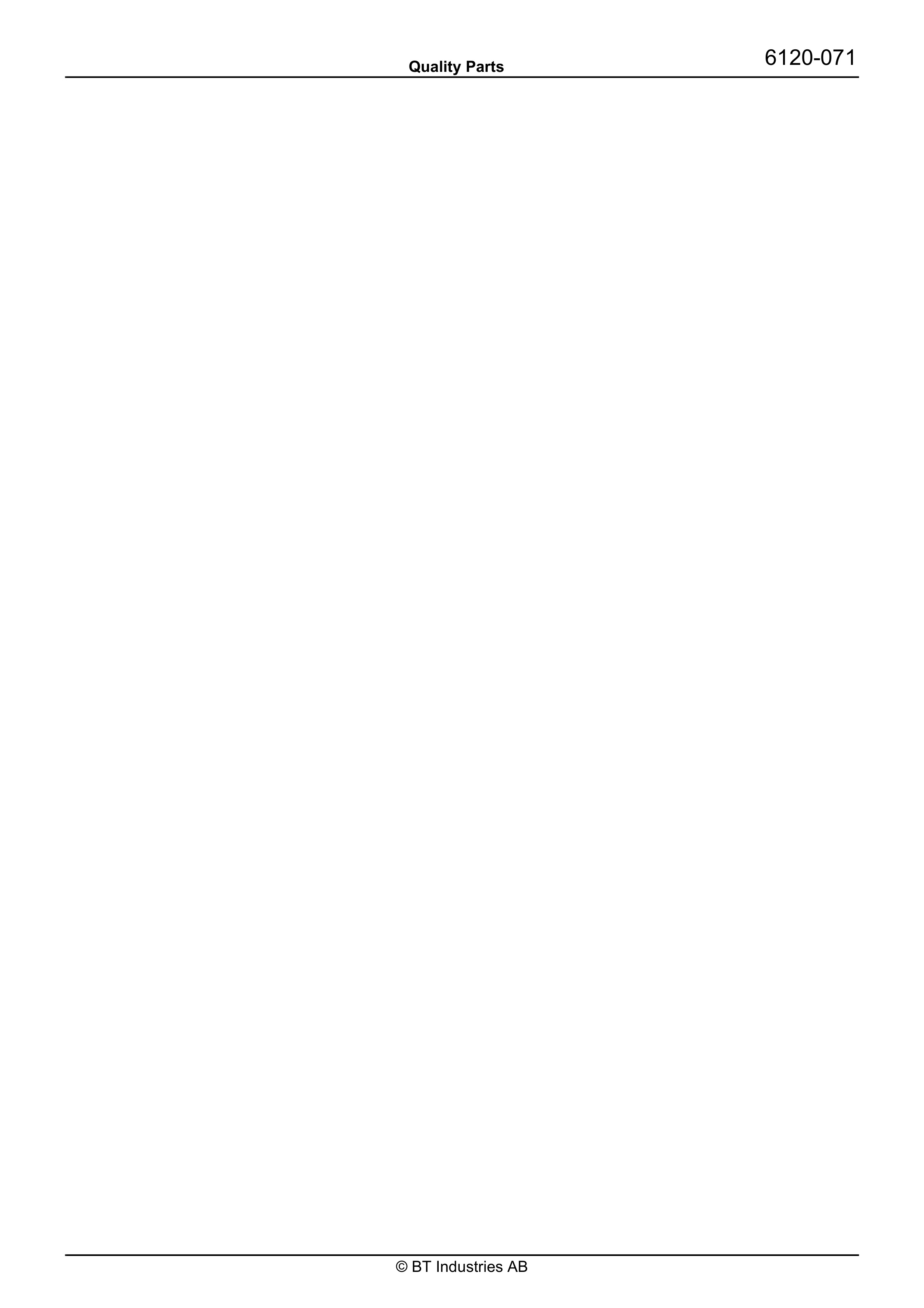 BT RR B5, RR B6, RR E5, RR E6(C)-14 Quality Parts 164955 3 BT RR B5, RR B6, RR E5, RR E6(C)-14 Quality Parts 164955 - Image 3