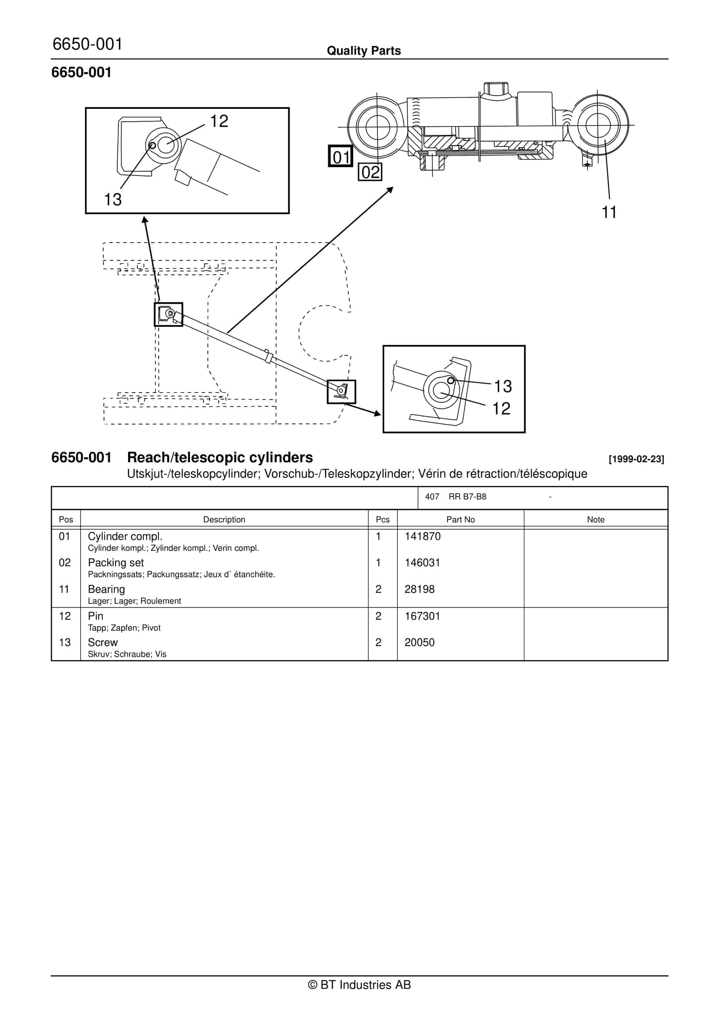BT RR B8-15 (ACi) Quality Parts 173395 5 BT RR B8-15 (ACi) Quality Parts 173395 - Image 5