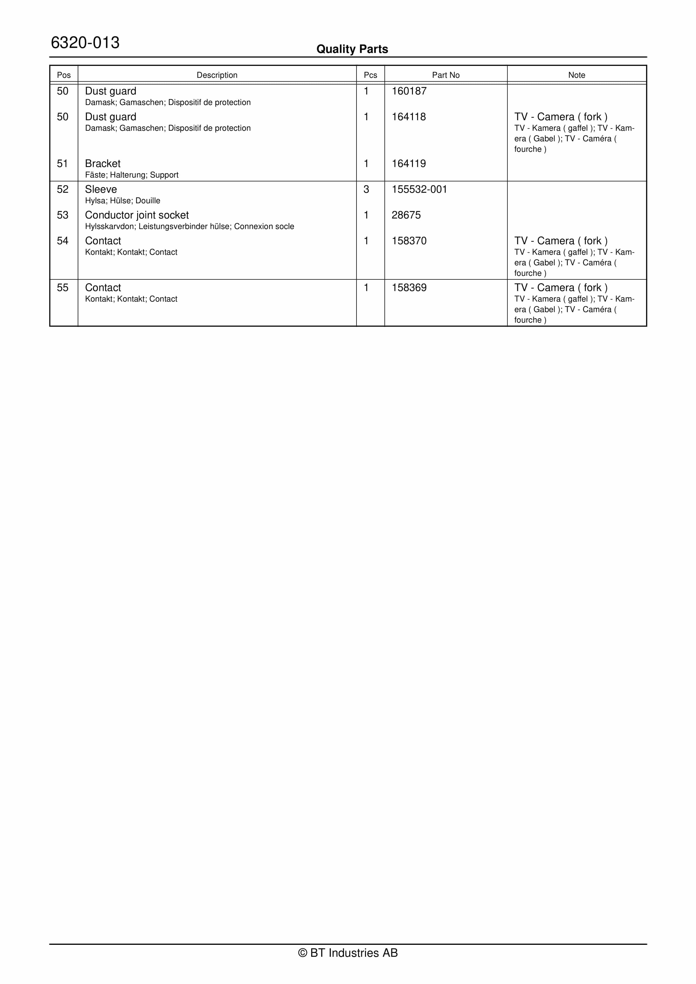 BT RR B8-15 (ACi) Quality Parts 175512 3 BT RR B8-15 (ACi) Quality Parts 175512 - Image 3