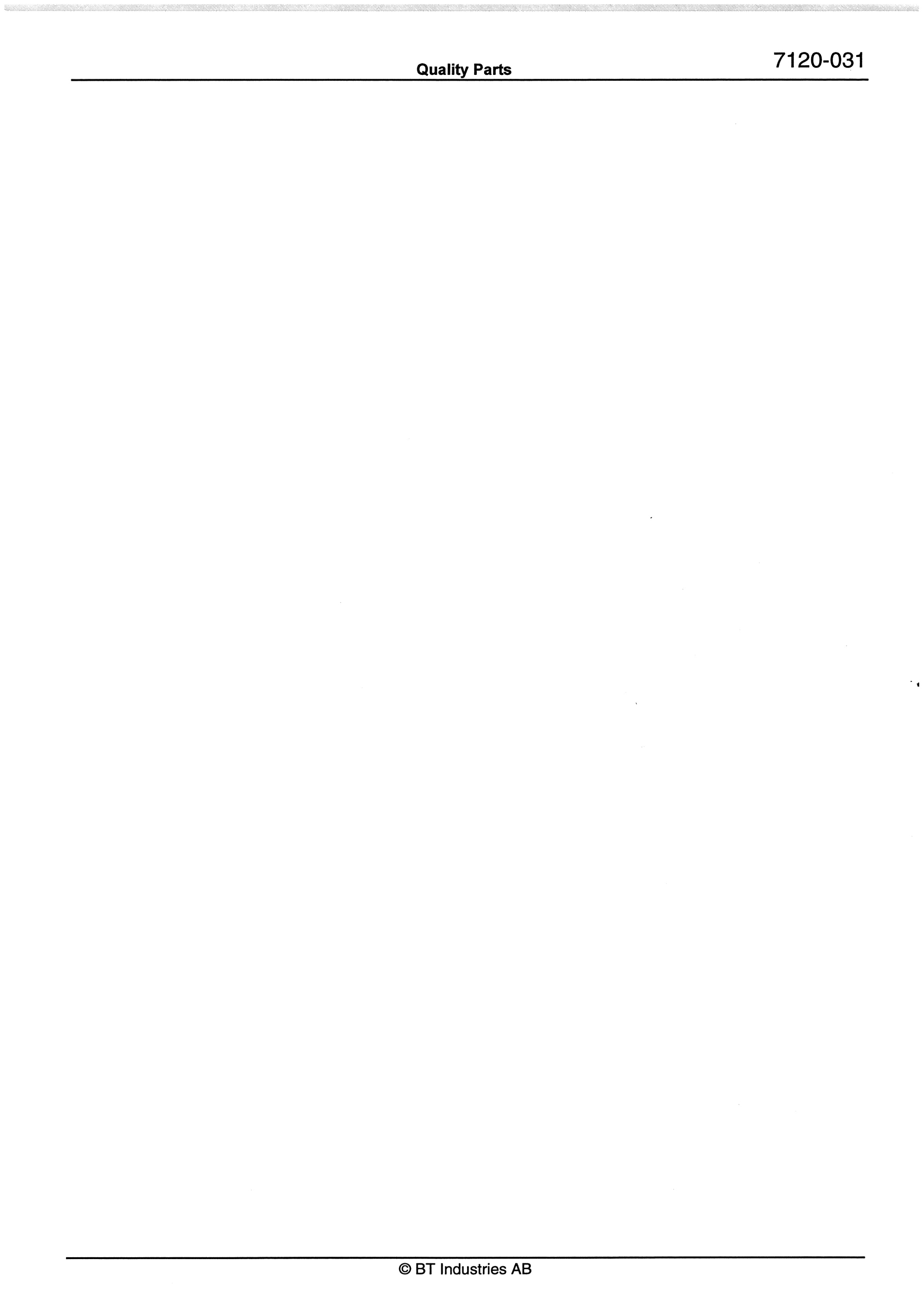 BT RR E3 Quality Parts 165773-5