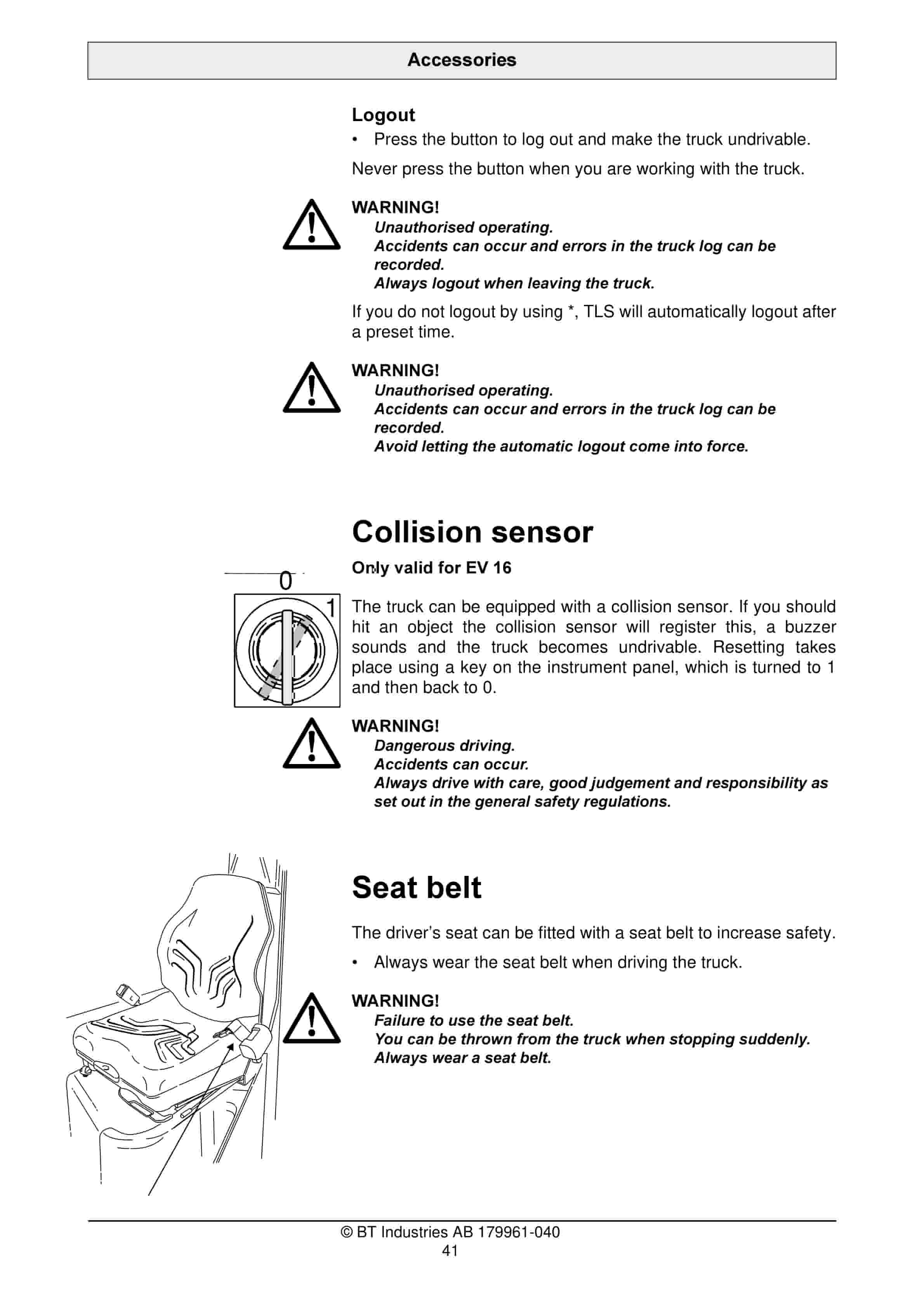 Alternative view of BT RR M12, RR M12C Operator Manual 179961-040