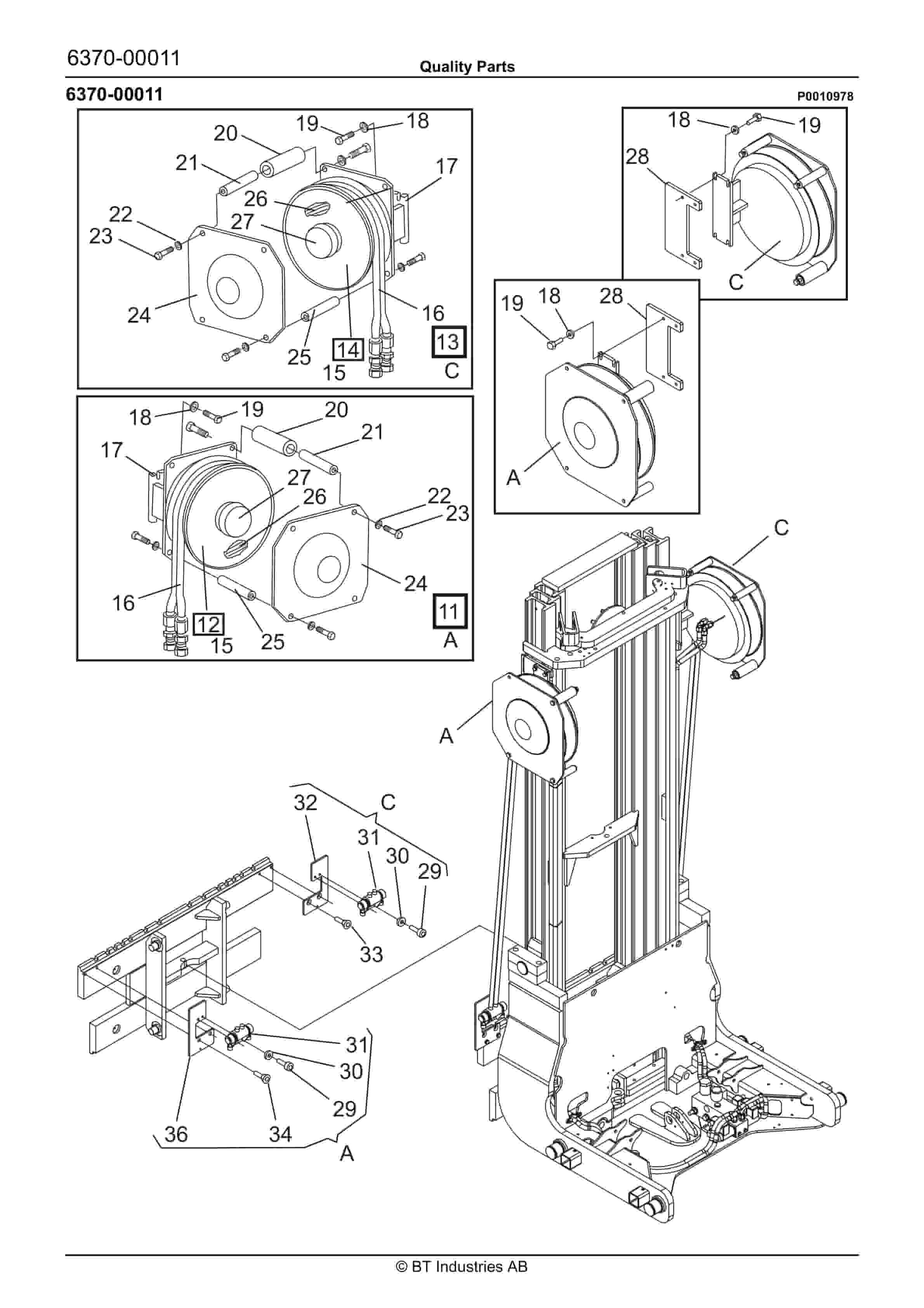 BT RR M12, RR M12C Quality Parts 217058 4 BT RR M12, RR M12C Quality Parts 217058 - Image 4