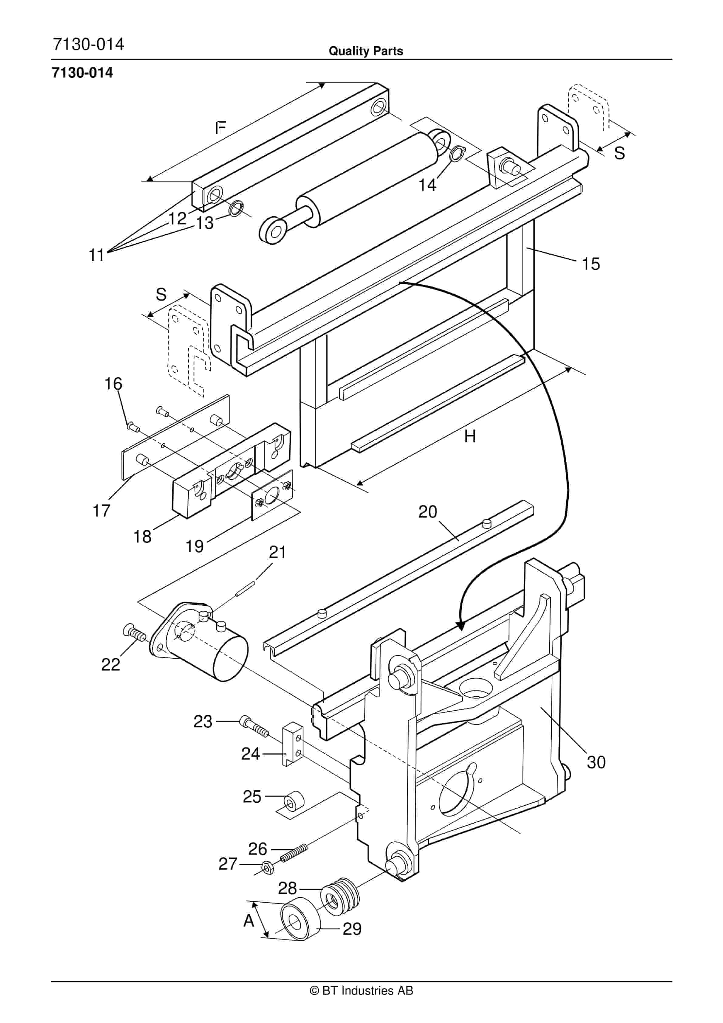 BT RR N1, RR N2, RR N3(C)-14(DC) Quality Parts 154434 5 BT RR N1, RR N2, RR N3(C)-14(DC) Quality Parts 154434 - Image 5