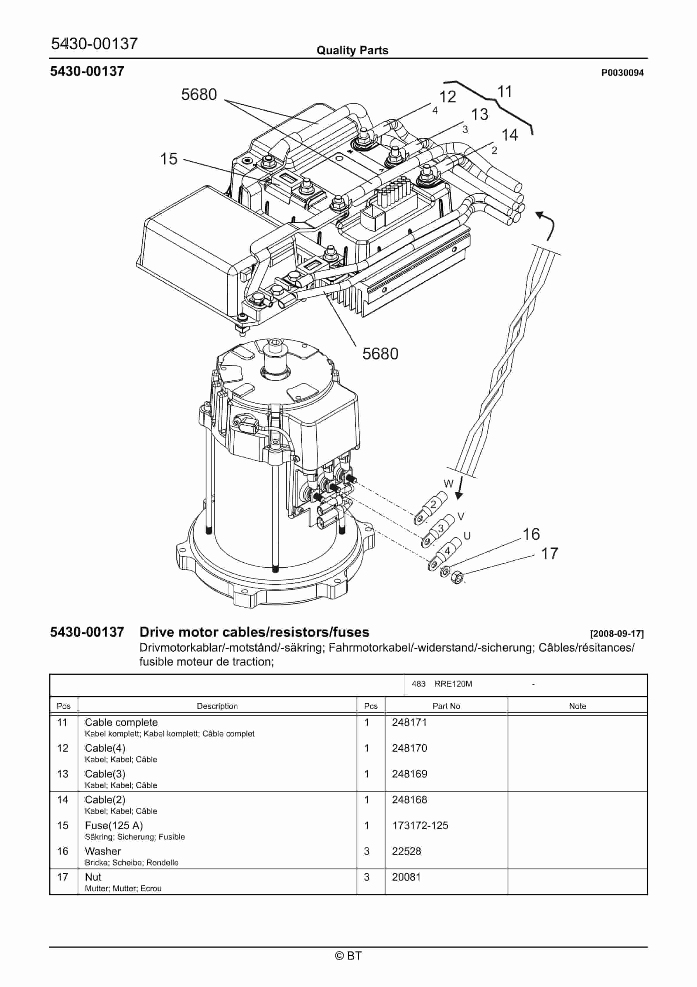BT RRE120M Quality Parts 7505506 2 BT RRE120M Quality Parts 7505506 - Image 2