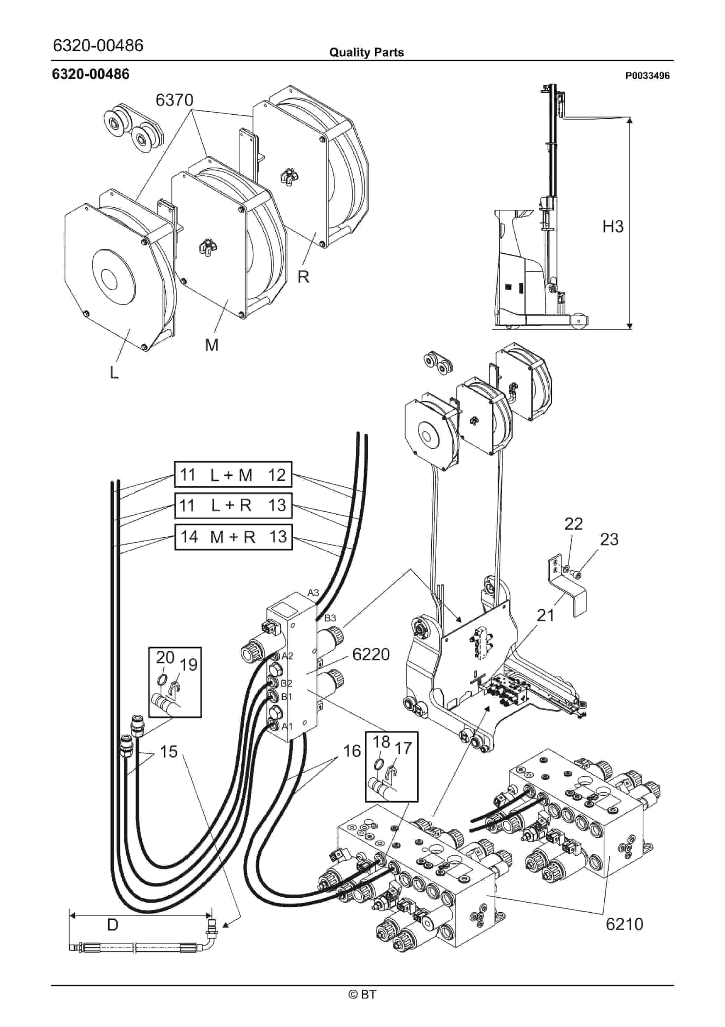 BT RRE140, RRE140C, RRE140E, RRE140EC Quality Parts 7511733 3 BT RRE140, RRE140C, RRE140E, RRE140EC Quality Parts 7511733 - Image 3