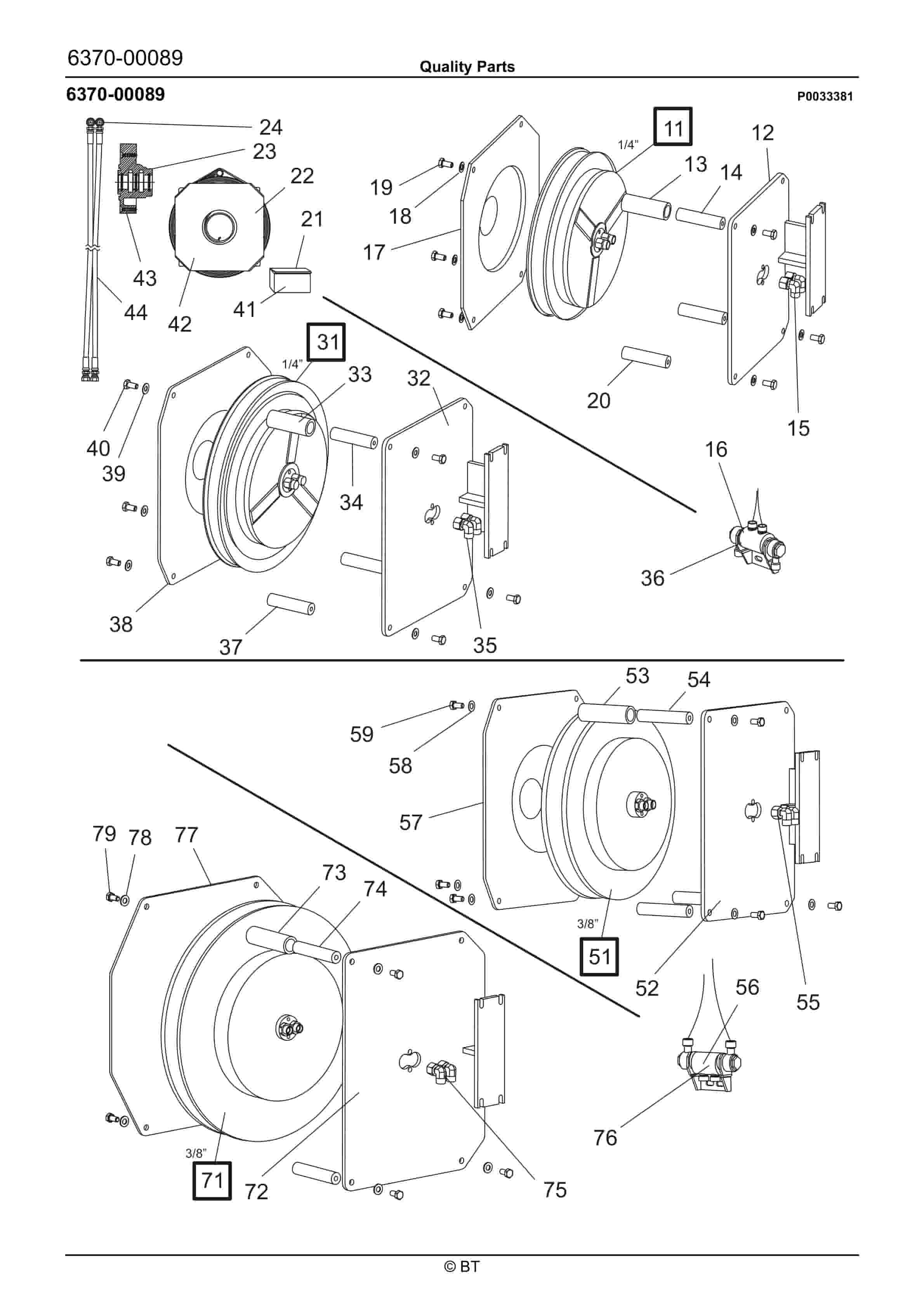 BT RRE160 Quality Parts 7524862 3 BT RRE160 Quality Parts 7524862 - Image 3