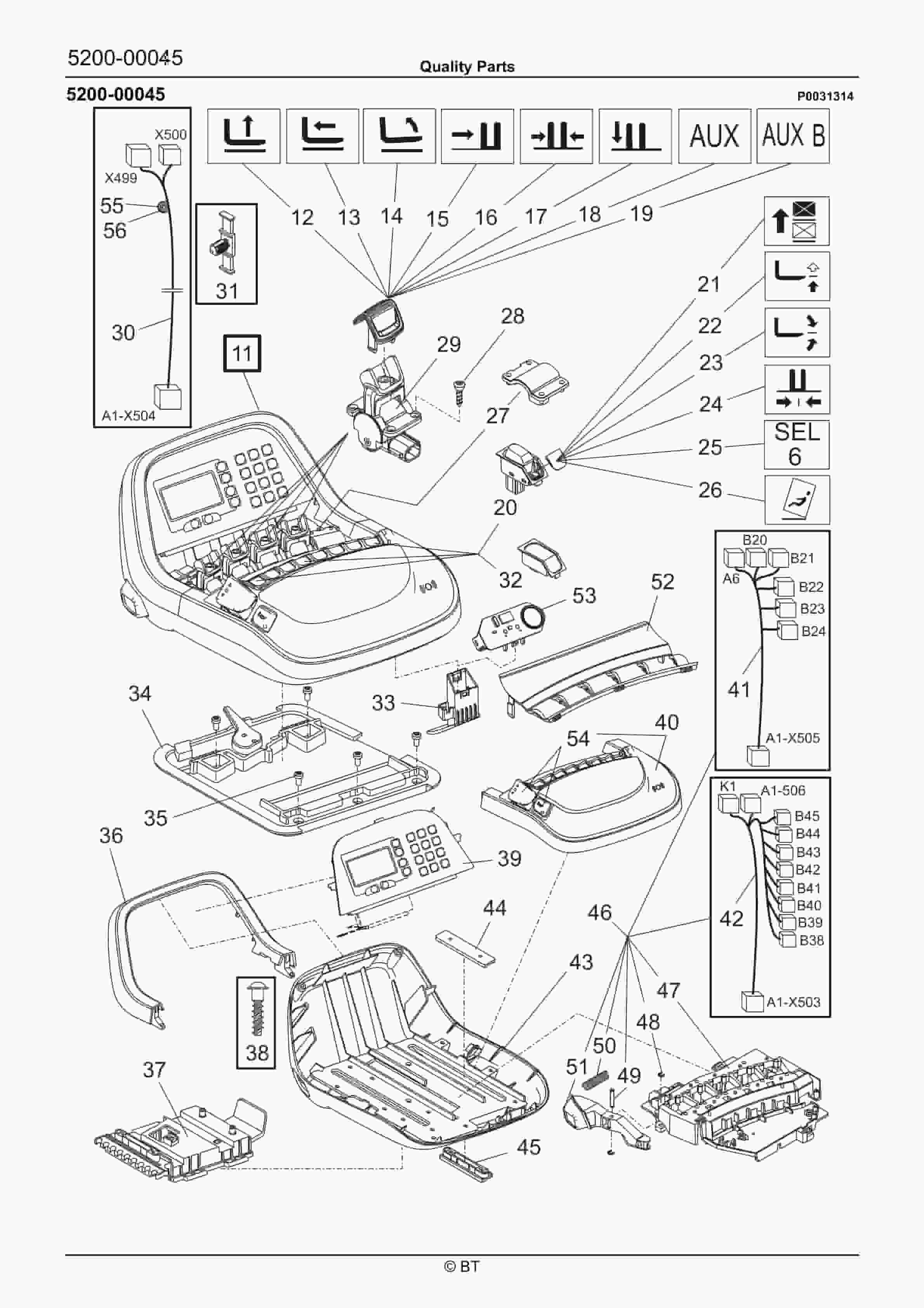 Alternative view of BT RRE160C Quality Parts 7512358
