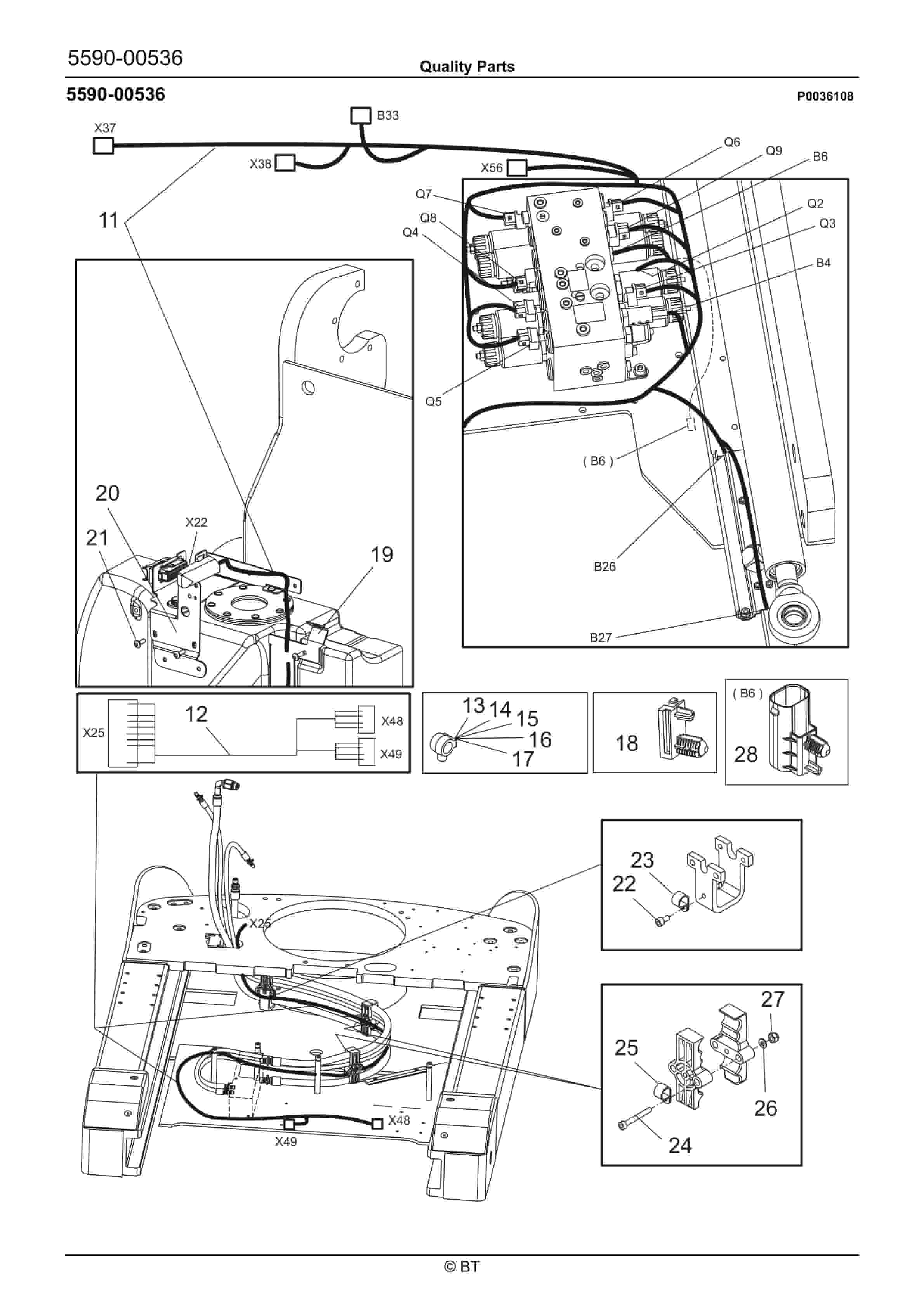 Alternative view of BT RRE160E Quality Parts 7518270