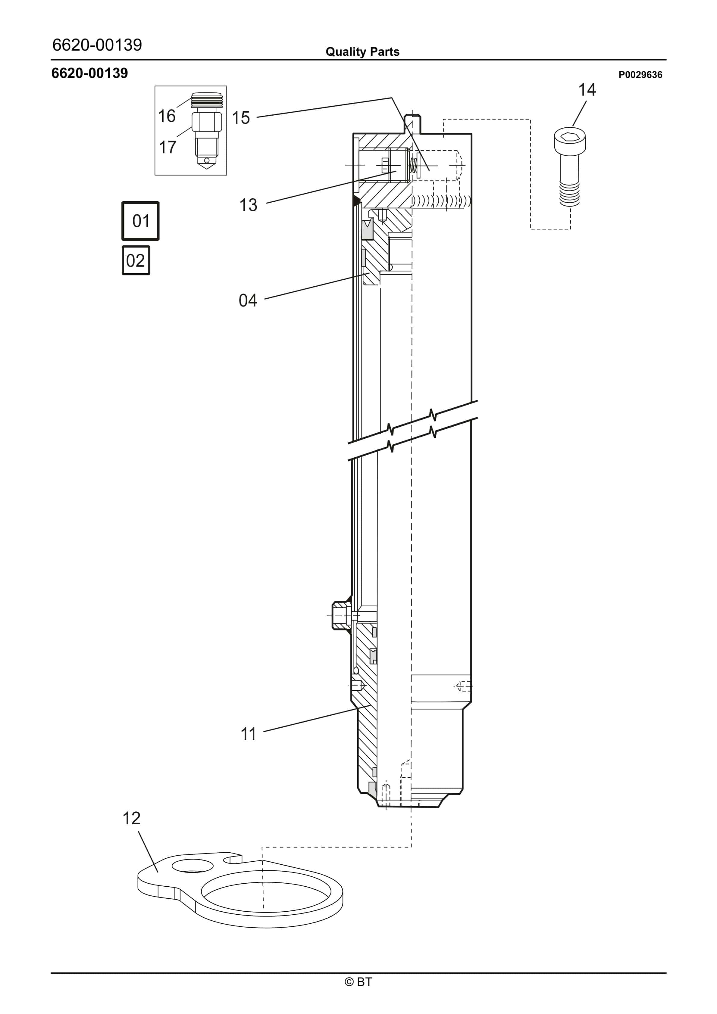 BT RRE160MC Quality Parts 7516700 4 BT RRE160MC Quality Parts 7516700 - Image 4