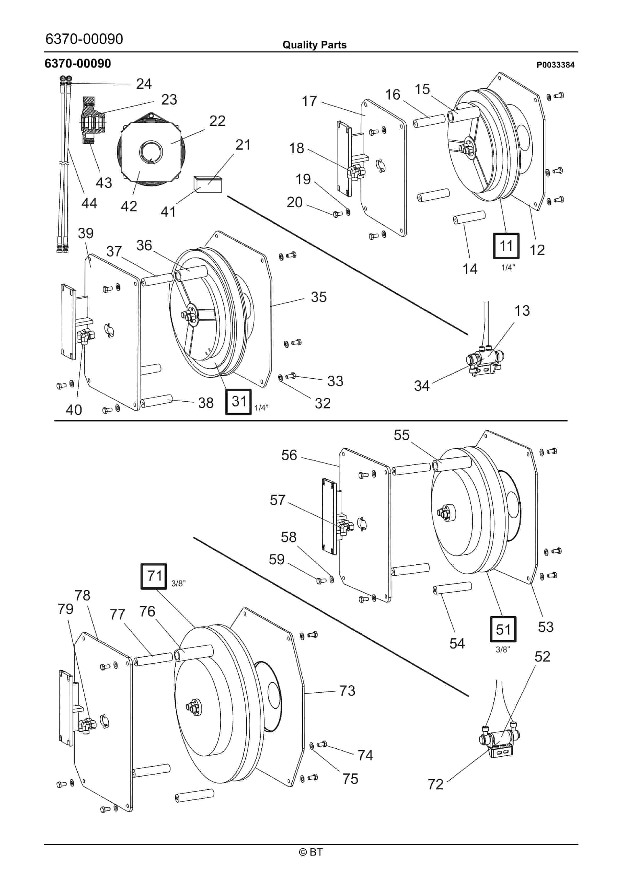 BT RRE180CC, RRE180ECC Quality Parts 7523038 4 BT RRE180CC, RRE180ECC Quality Parts 7523038 - Image 4