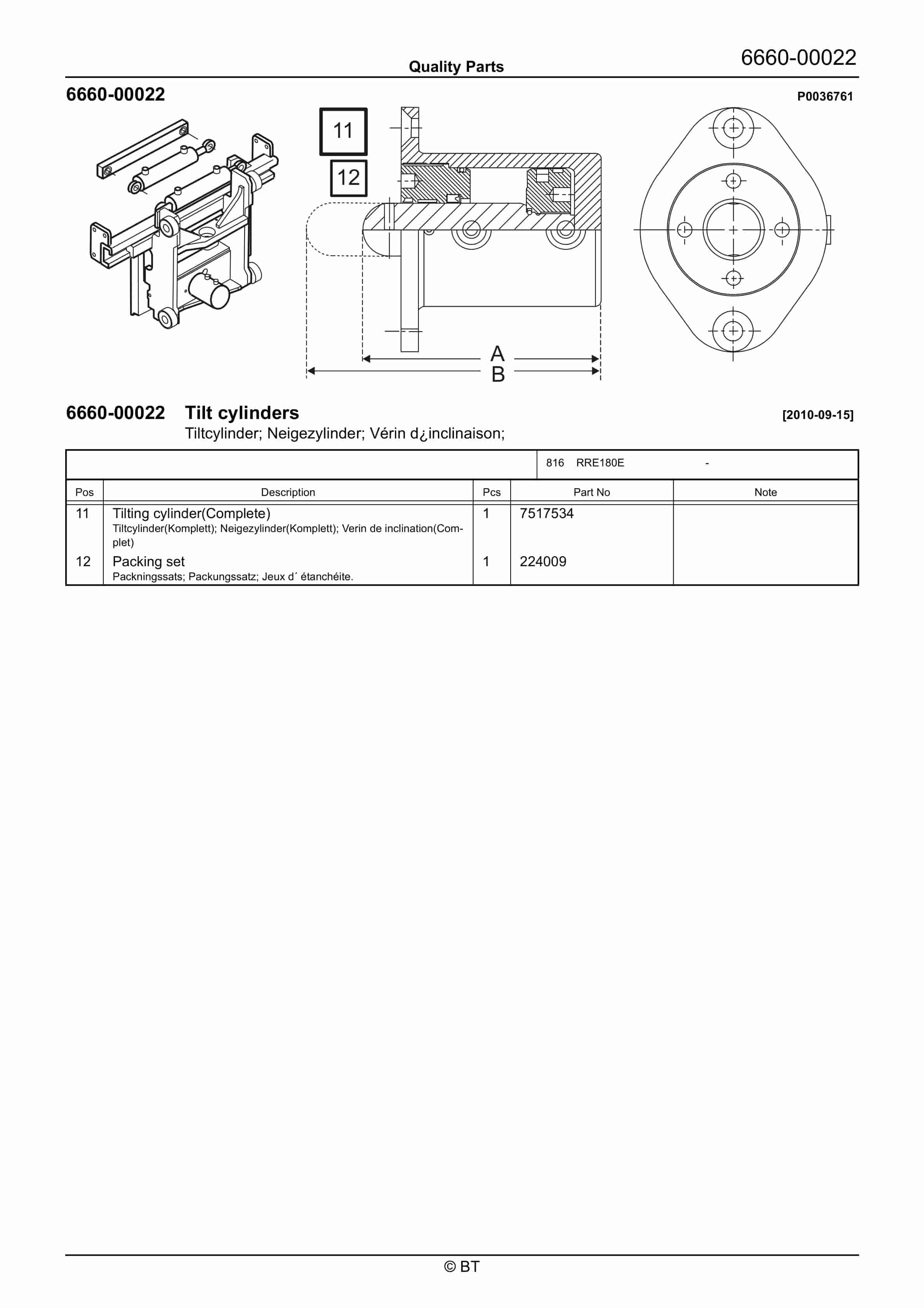BT RRE180E Quality Parts 7522926 4 BT RRE180E Quality Parts 7522926 - Image 4