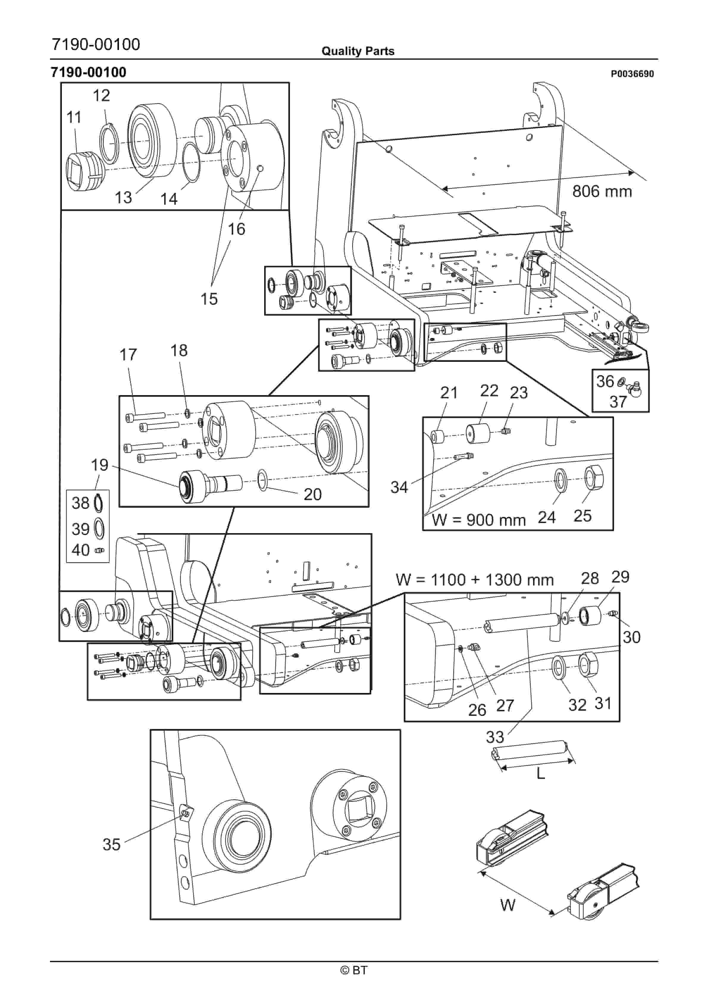 BT RRE200, RRE200C, RRE200E, RRE200EC Quality Parts 7537599 5 BT RRE200, RRE200C, RRE200E, RRE200EC Quality Parts 7537599 - Image 5