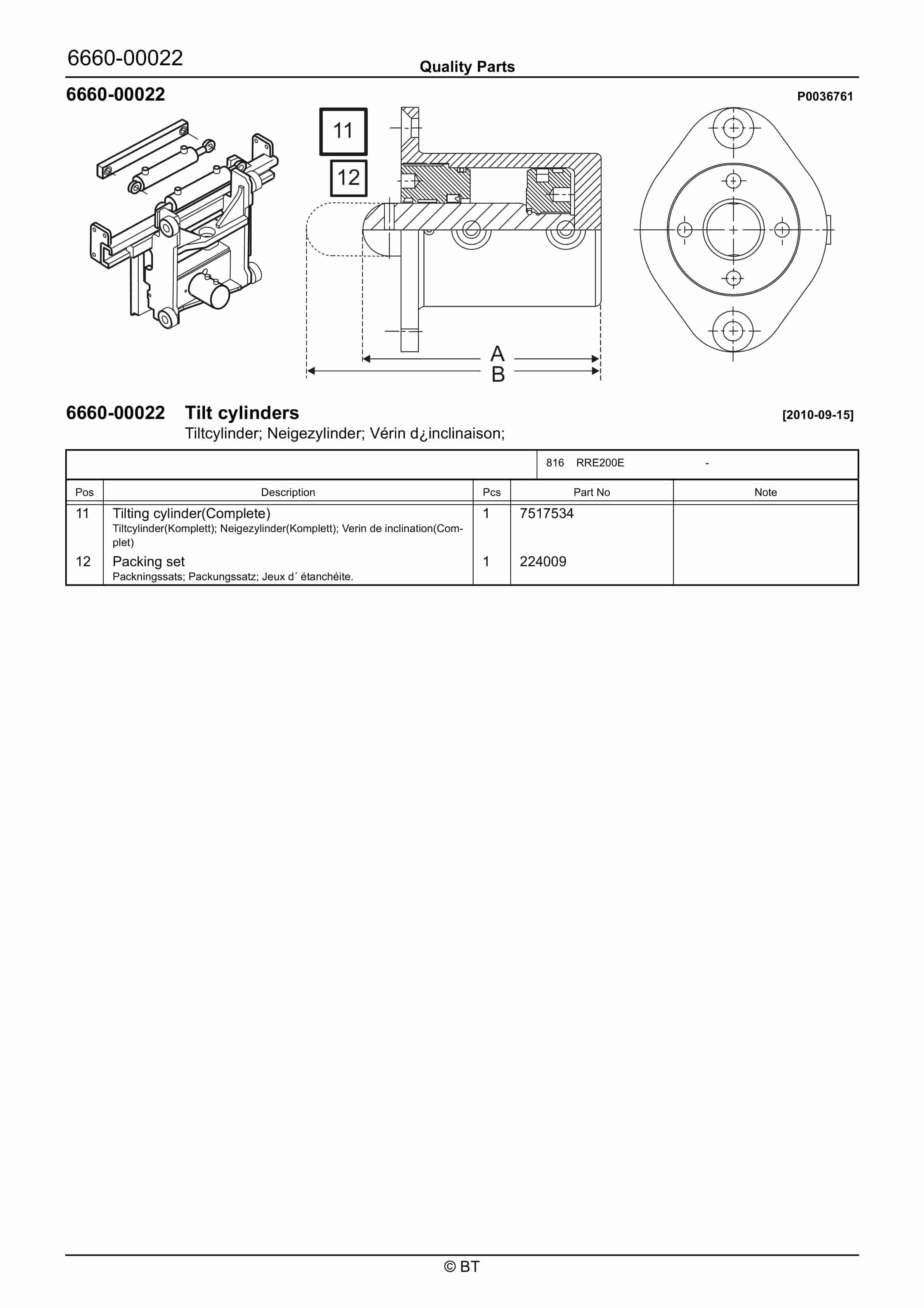 BT RRE200E Quality Parts 7525410 4 BT RRE200E Quality Parts 7525410 - Image 4