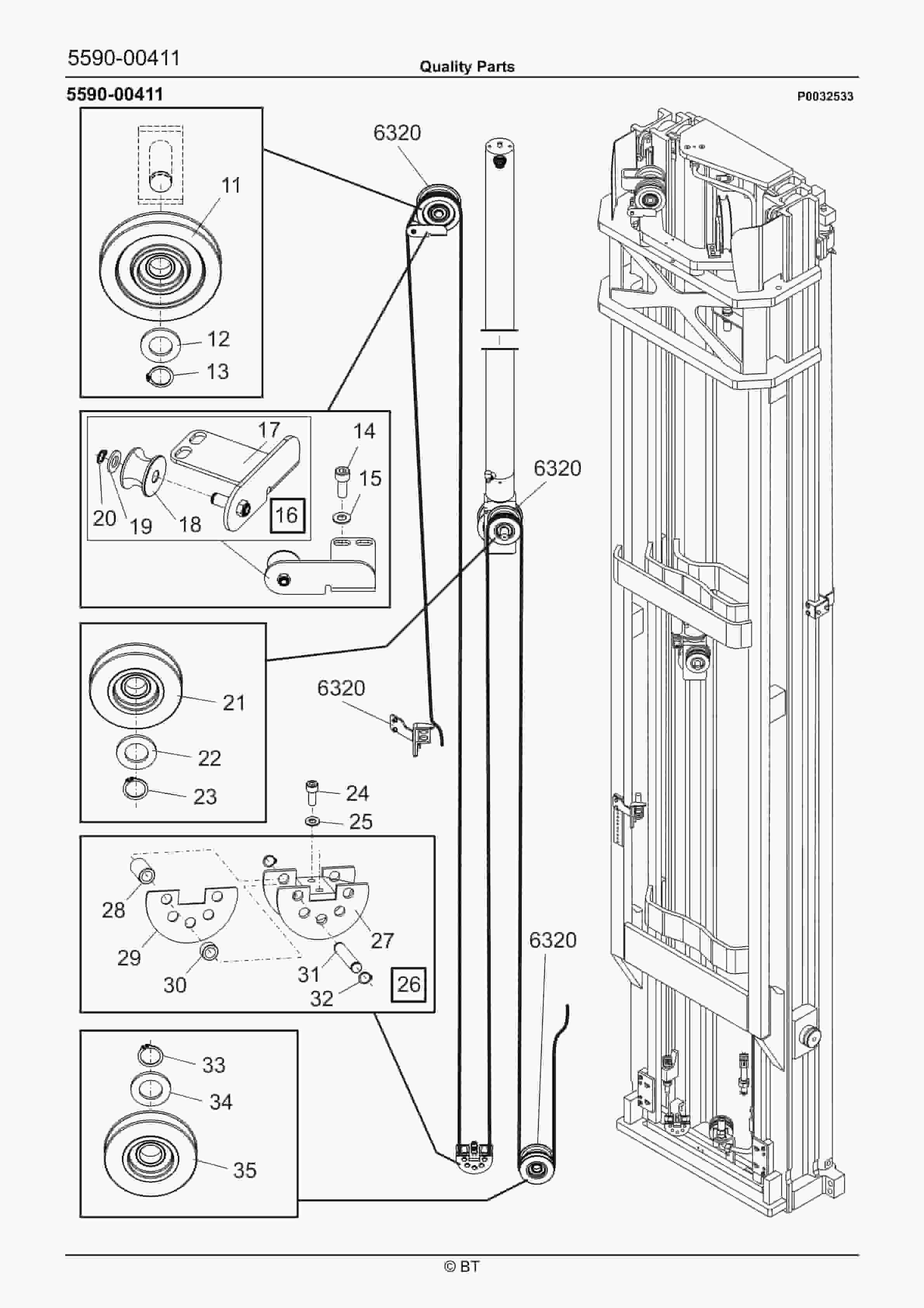 BT RRE250 Quality Parts 7523451 2 BT RRE250 Quality Parts 7523451 - Image 2