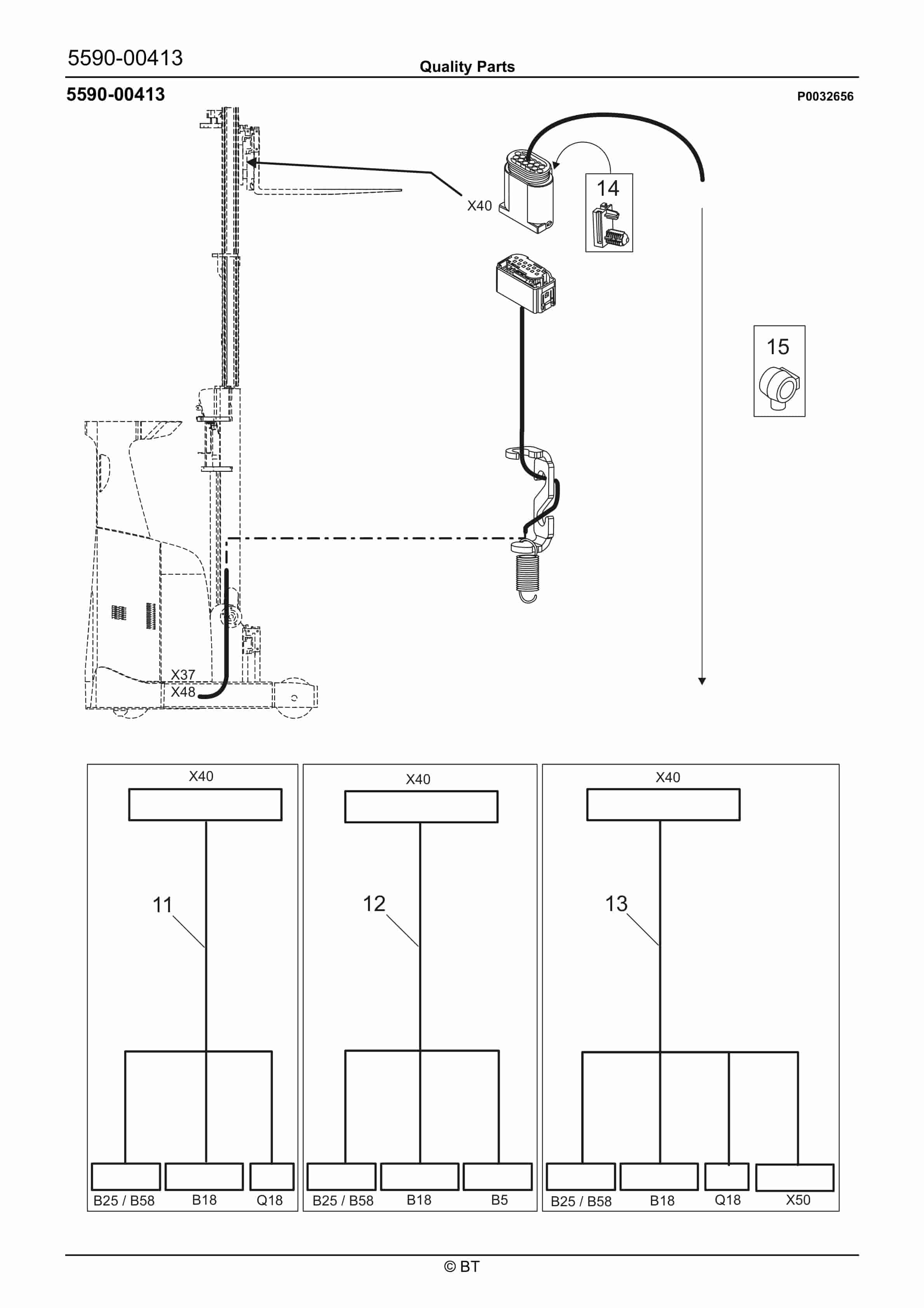Alternative view of BT RRE250C Quality Parts 7512276