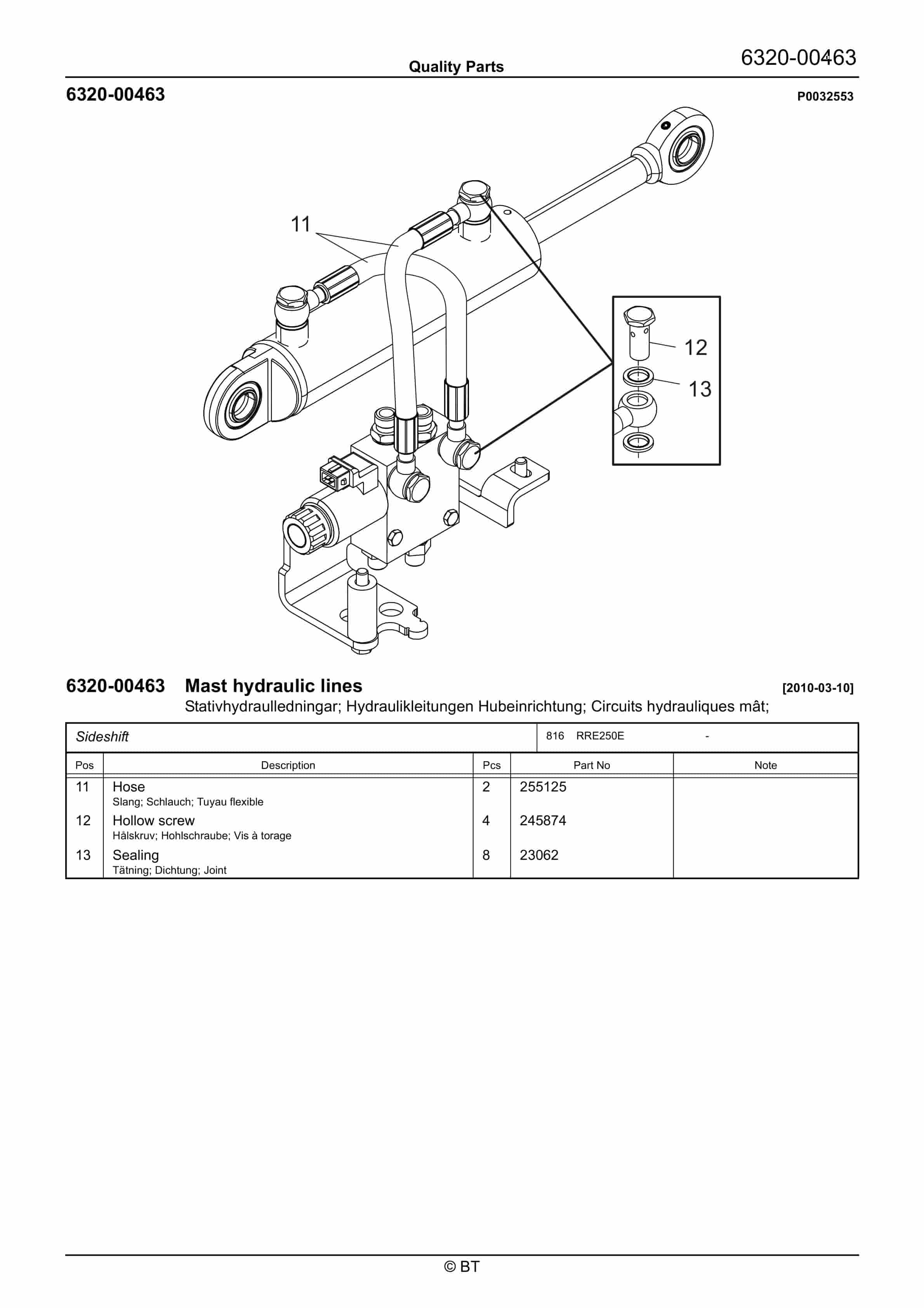 BT RRE250E Quality Parts 7517630 3 BT RRE250E Quality Parts 7517630 - Image 3