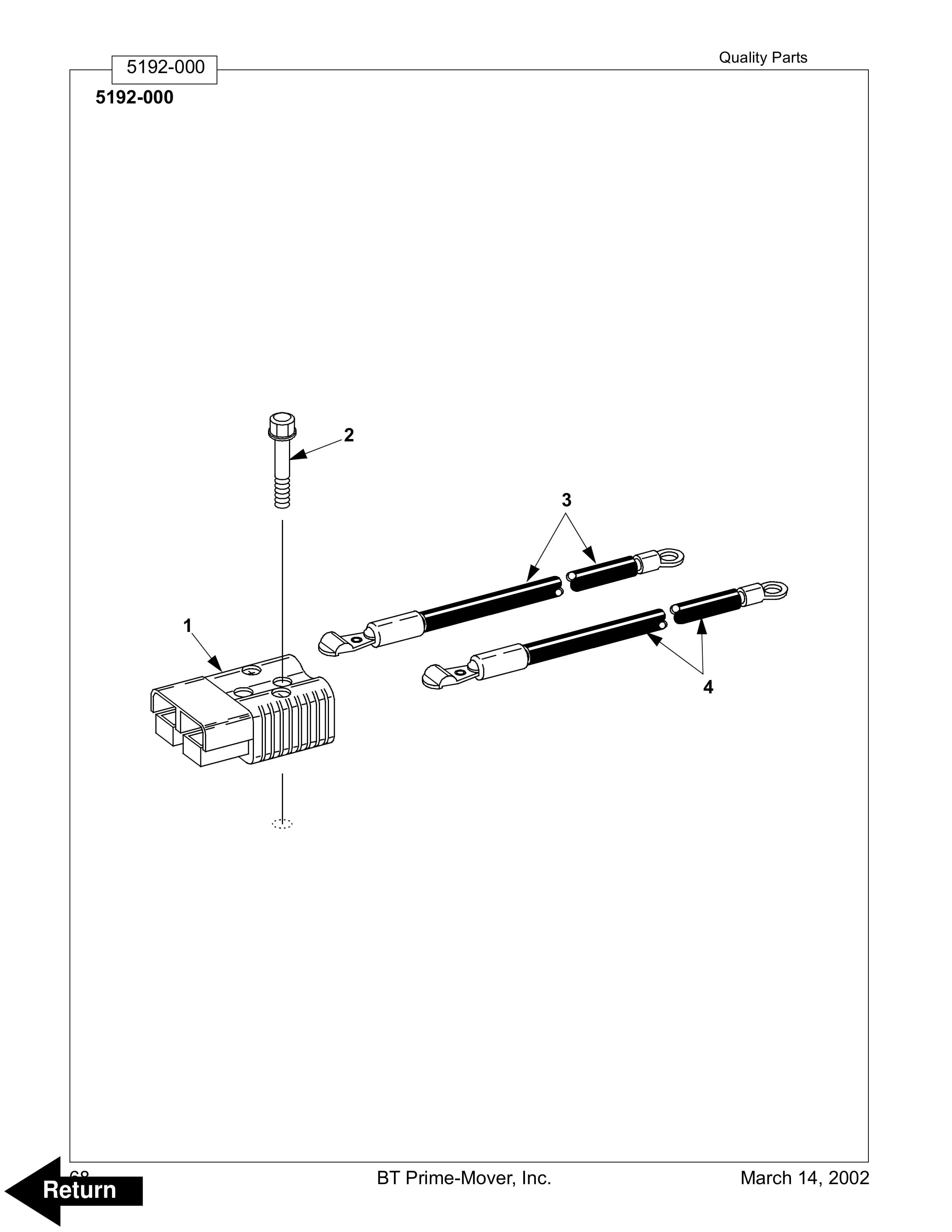 BT RRXTH Electric Stand-Up Rider Truck Parts Manual 309787-001 2 BT RRXTH Electric Stand-Up Rider Truck Parts Manual 309787-001 - Image 2