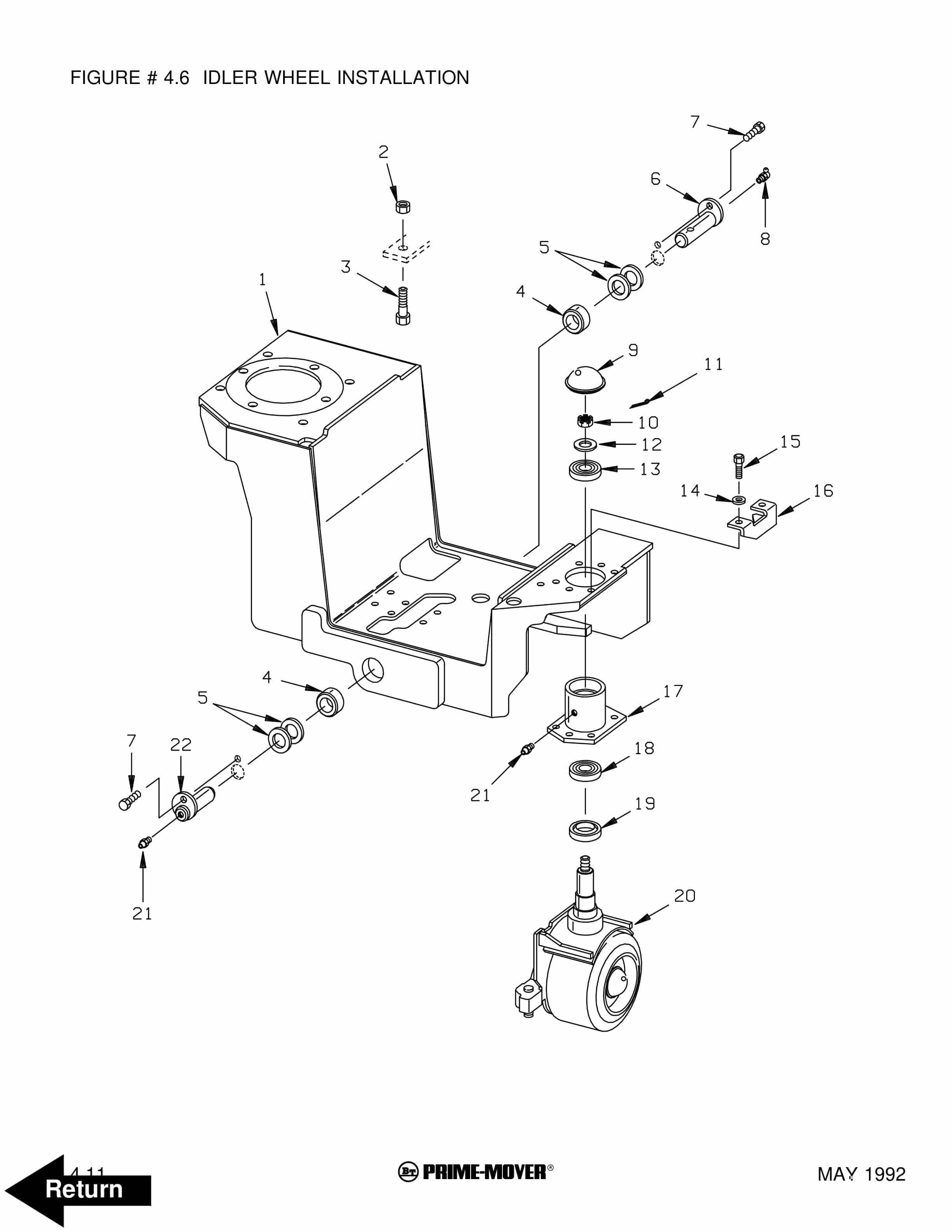 BT RS-50B Electric Straddle Truck Parts Manual 301042-001 3 BT RS-50B Electric Straddle Truck Parts Manual 301042-001 - Image 3