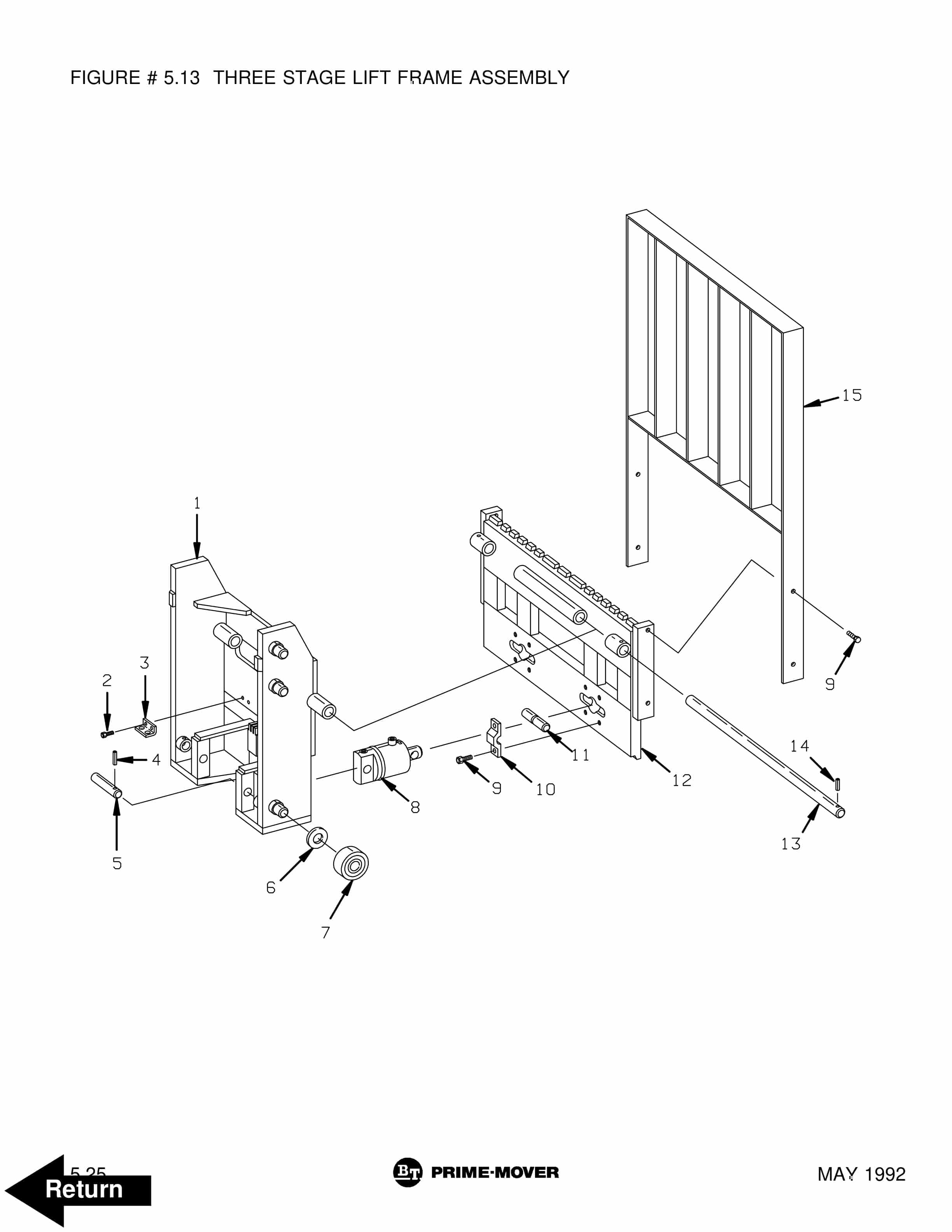 BT RS-50B Electric Straddle Truck Parts Manual 301042-003 4 BT RS-50B Electric Straddle Truck Parts Manual 301042-003 - Image 4