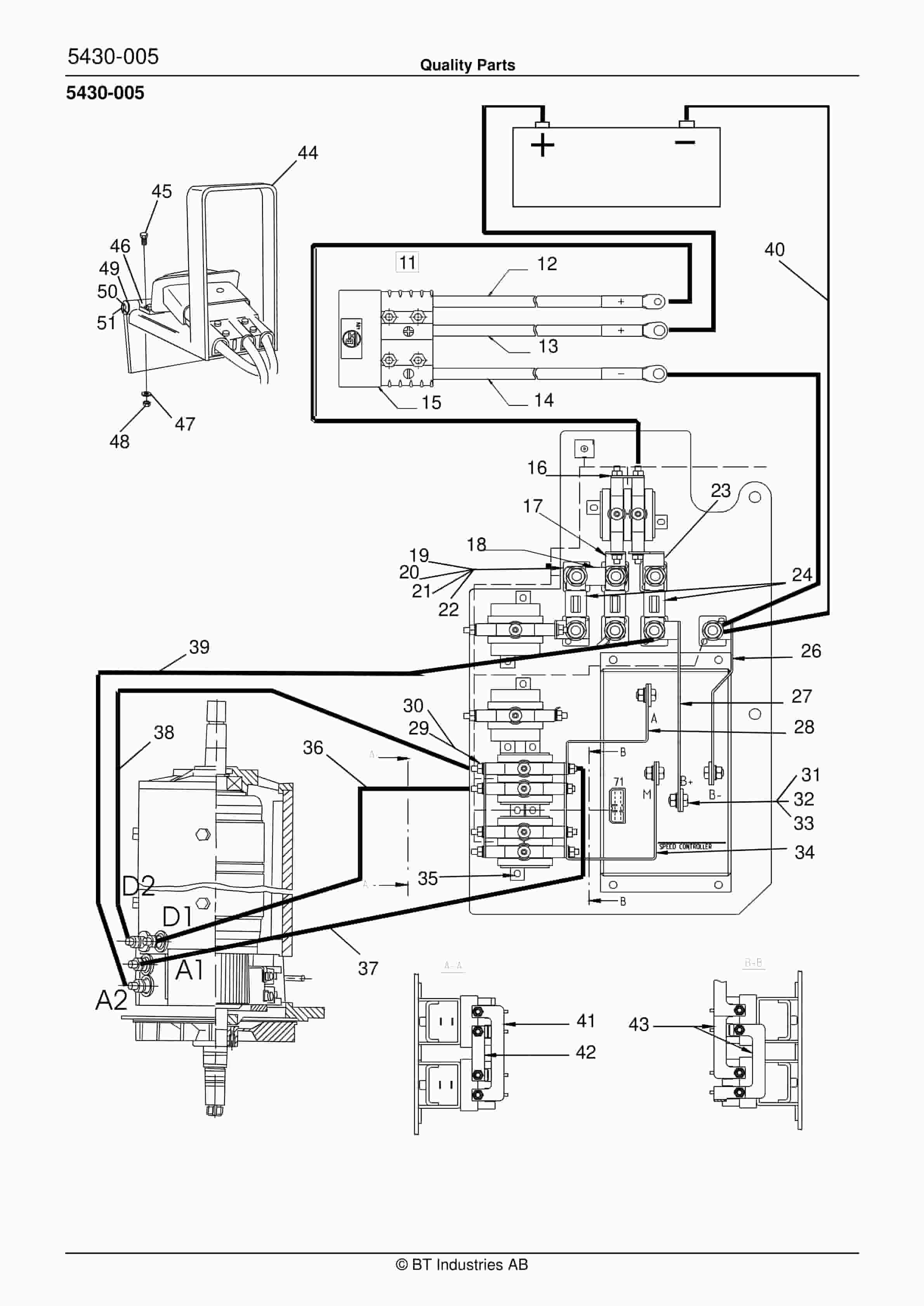 BT RSL 3000 SE Quality Parts 84751 4 BT RSL 3000 SE Quality Parts 84751 - Image 4