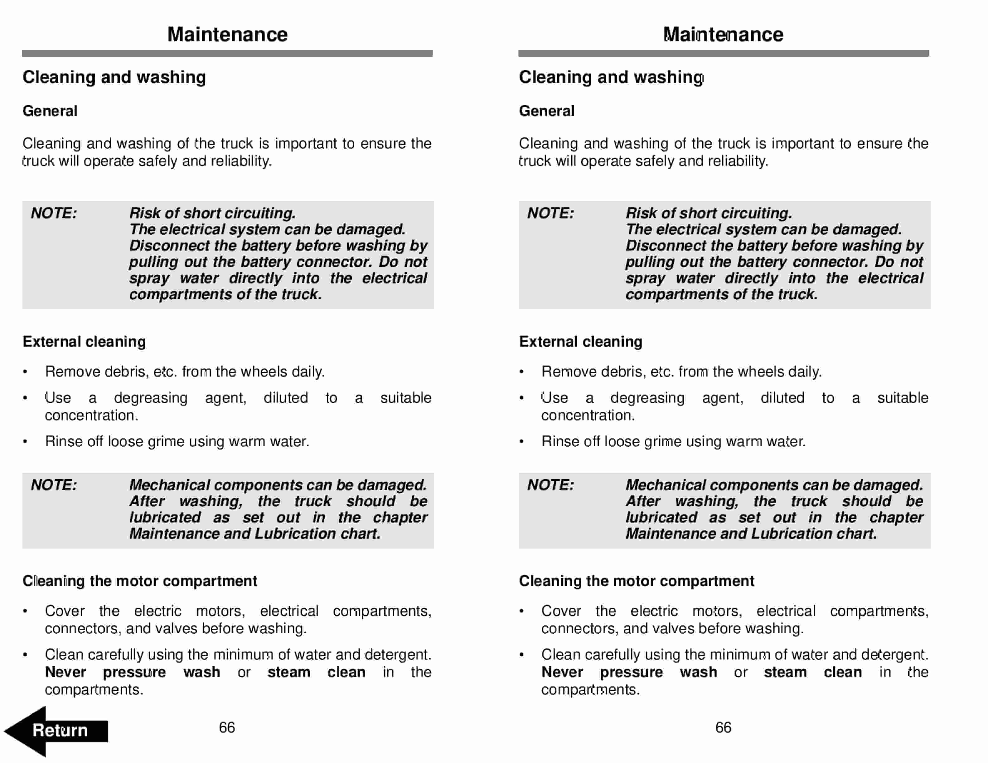 BT RTX35, RTX45 Electric Stand-Up Rider Truck Operator Manual 310426-000 4 BT RTX35, RTX45 Electric Stand-Up Rider Truck Operator Manual 310426-000 - Image 4