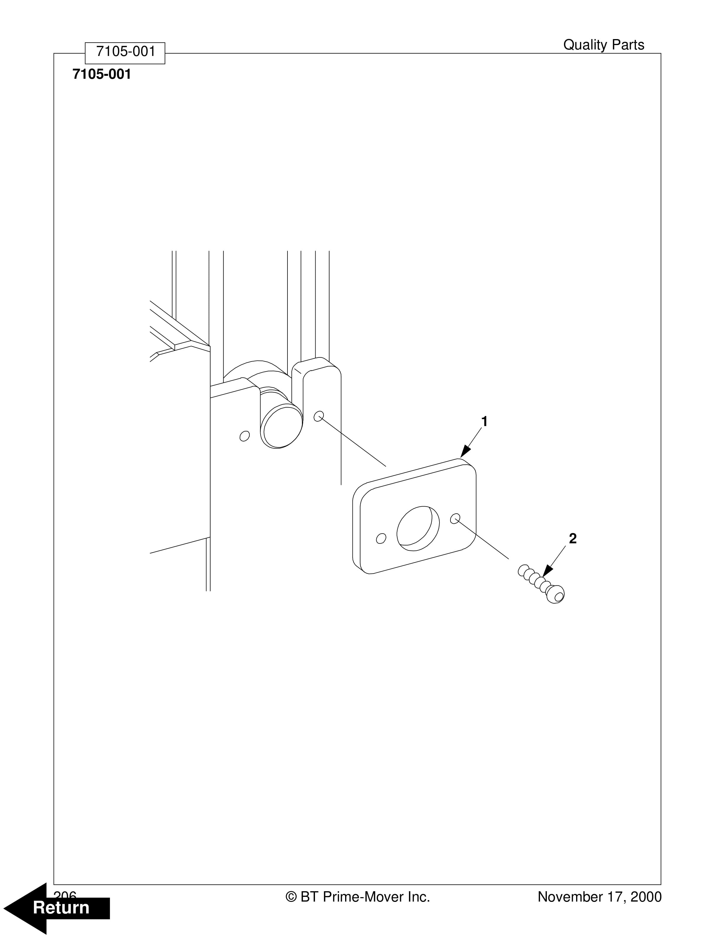BT RTX35, RTX45 Electric Stand-Up Rider Truck Parts Manual 310427-000 4 BT RTX35, RTX45 Electric Stand-Up Rider Truck Parts Manual 310427-000 - Image 4