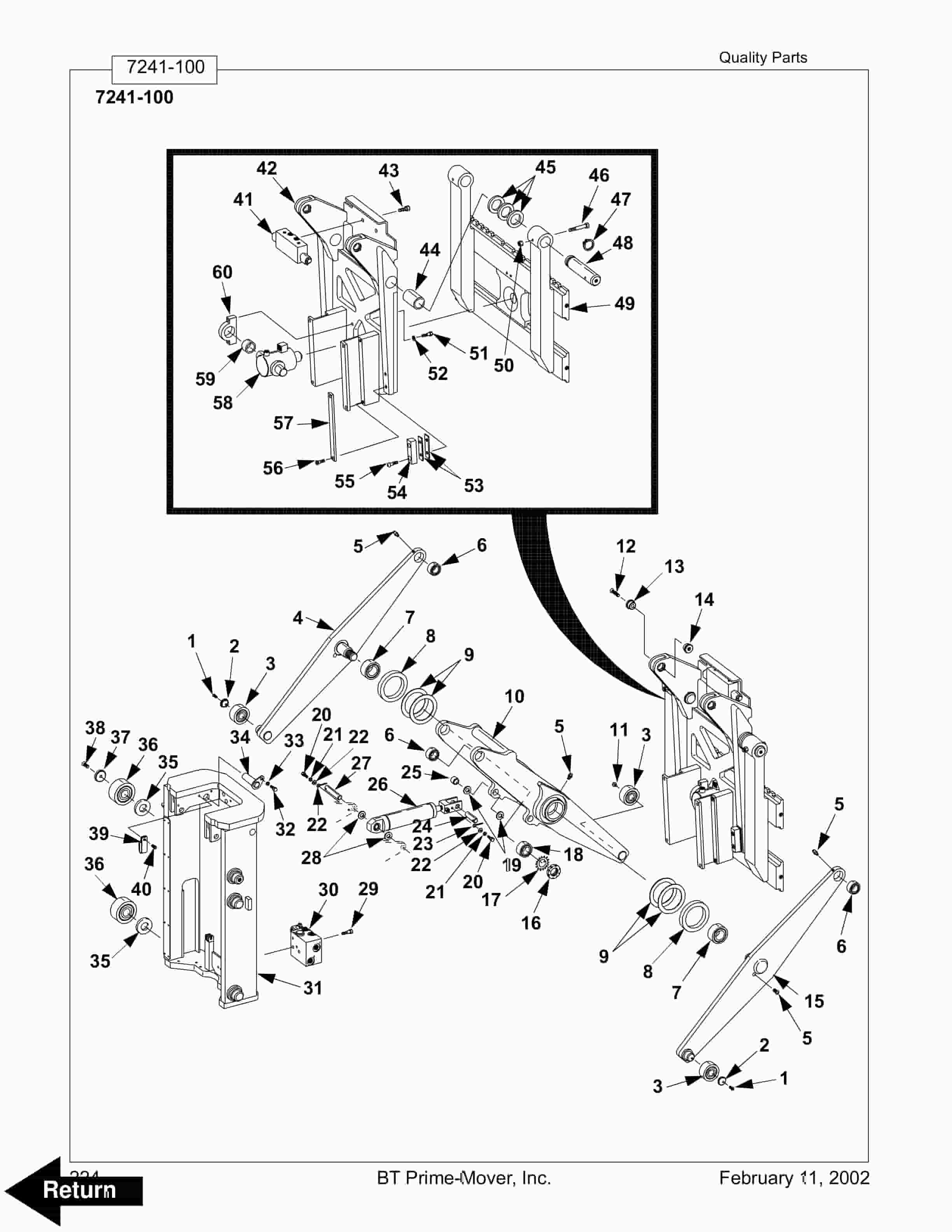 BT RTX35, RTX45 Electric Stand-Up Rider Truck Parts Manual 310427-001 5 BT RTX35, RTX45 Electric Stand-Up Rider Truck Parts Manual 310427-001 - Image 5