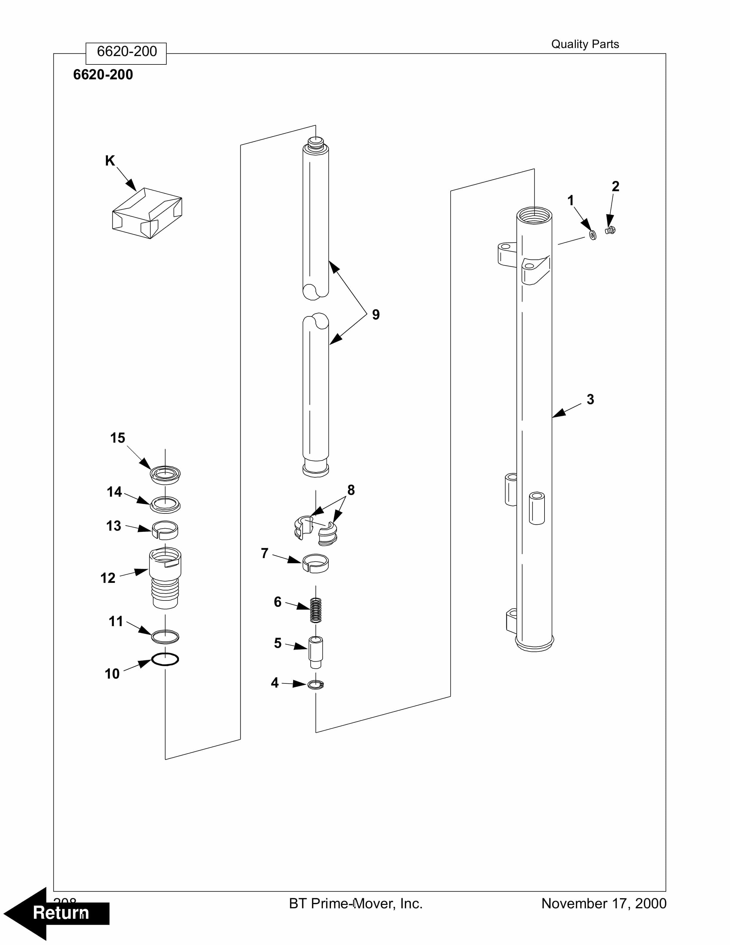 BT RTX35, RTX45 Electric Stand-Up Rider Truck Parts Manual 311608-000 3 BT RTX35, RTX45 Electric Stand-Up Rider Truck Parts Manual 311608-000 - Image 3