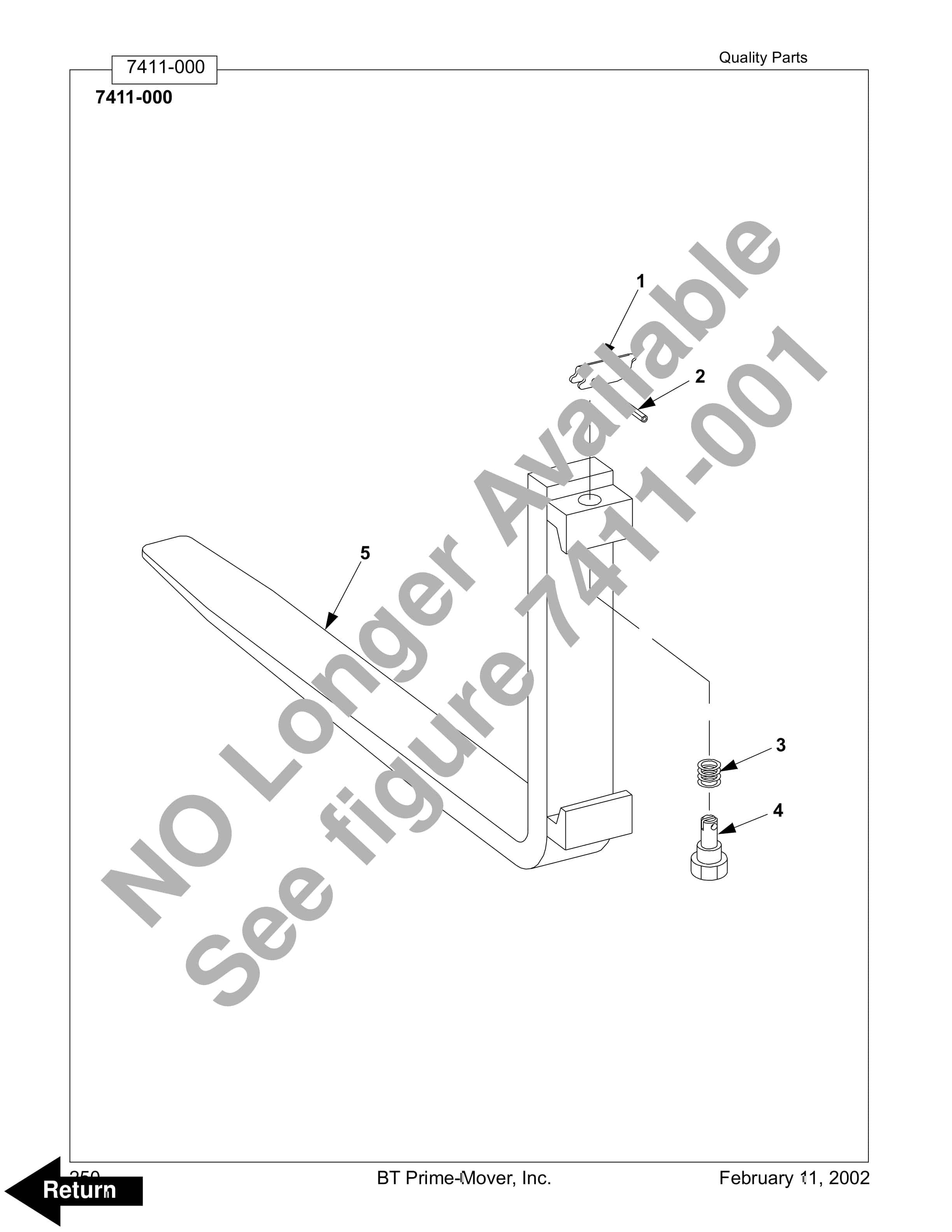 BT RTX35, RTX45 Electric Stand-Up Rider Truck Parts Manual 311608-000 5 BT RTX35, RTX45 Electric Stand-Up Rider Truck Parts Manual 311608-000 - Image 5