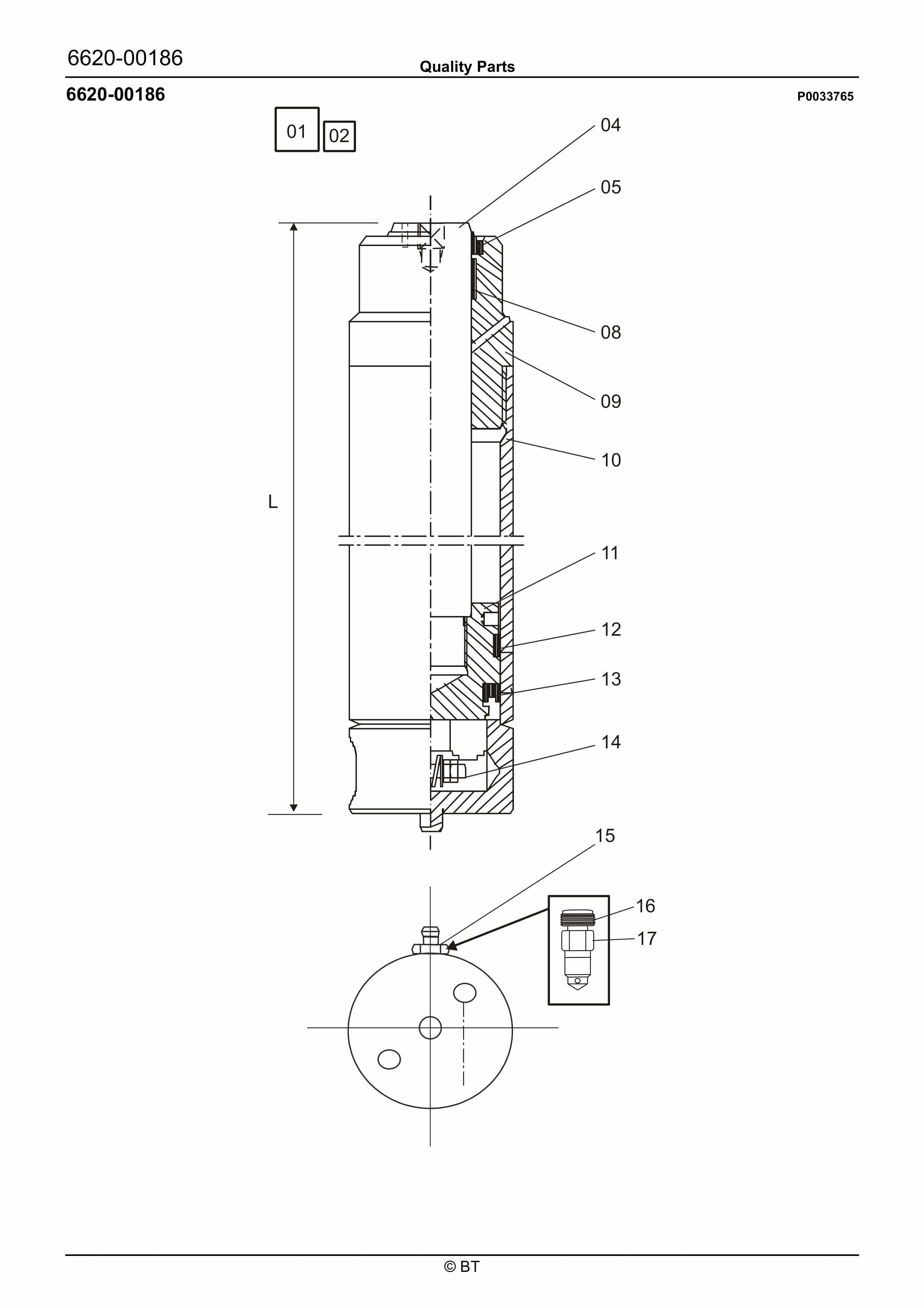 BT RWE120 Quality Parts 7508661 4 BT RWE120 Quality Parts 7508661 - Image 4