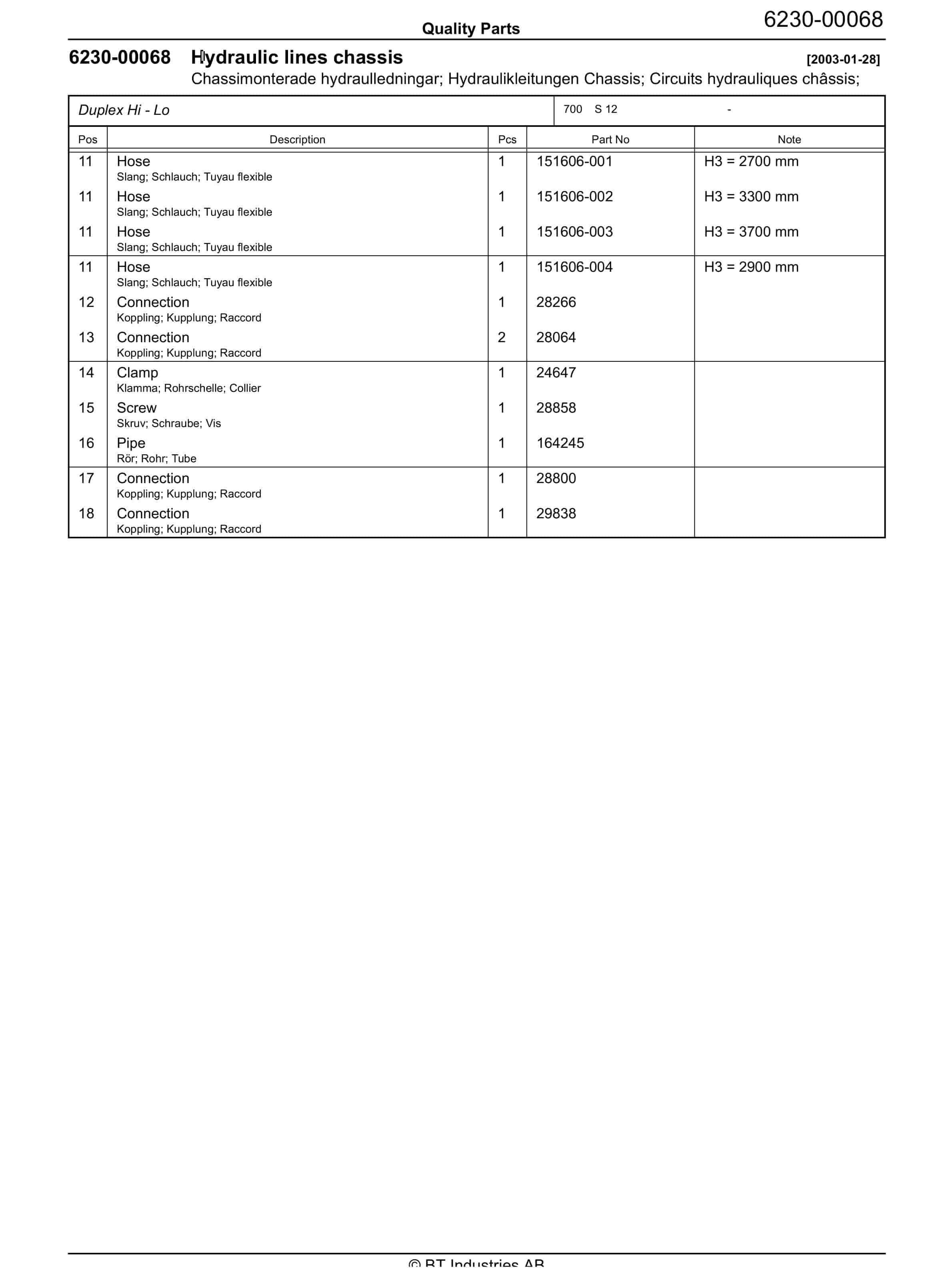 BT S 12 - C030419-5 Quality Parts 847800 4 BT S 12 - C030419-5 Quality Parts 847800 - Image 4
