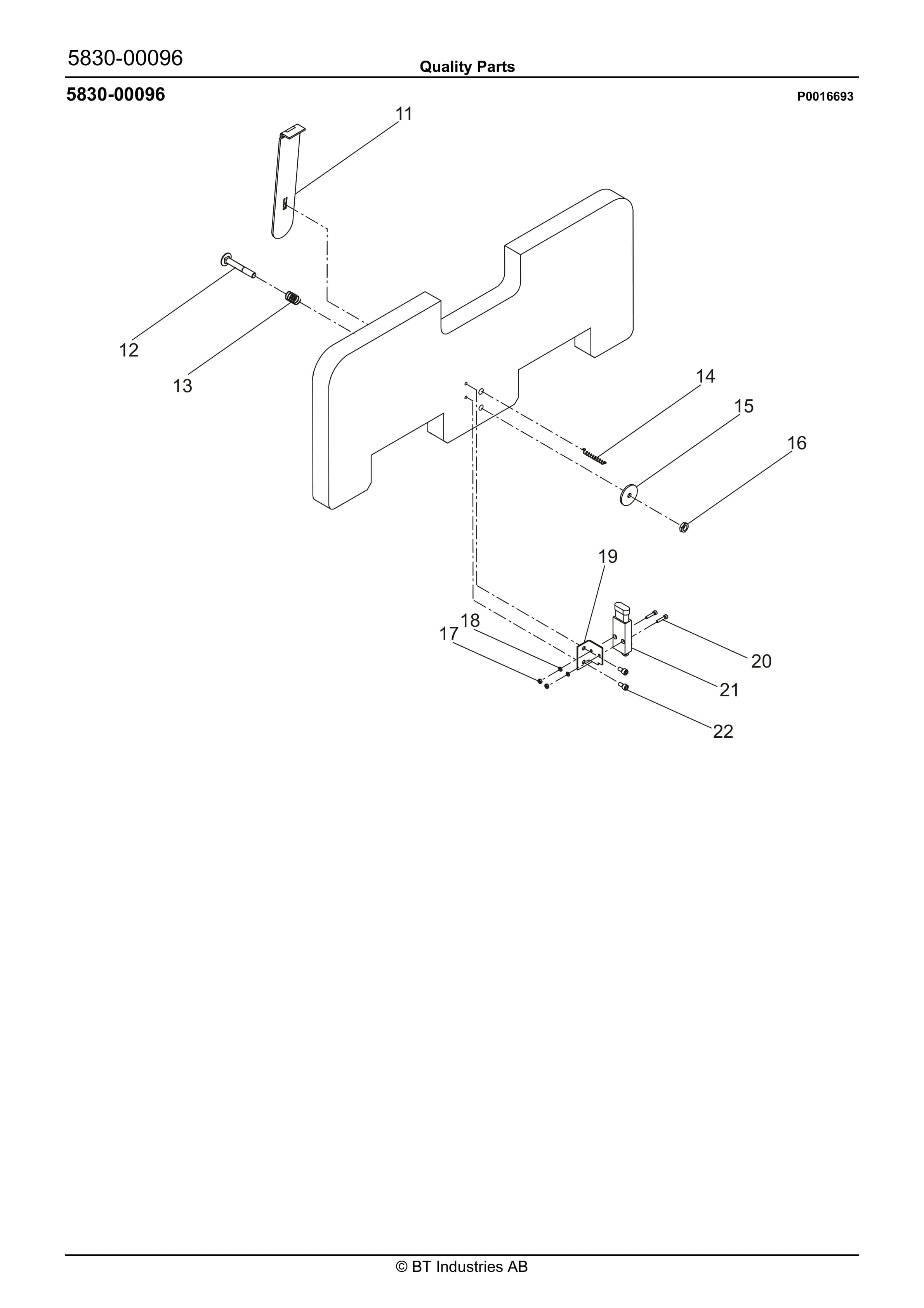 BT SAE140S, SAE200 Quality Parts 248081 5 BT SAE140S, SAE200 Quality Parts 248081 - Image 5