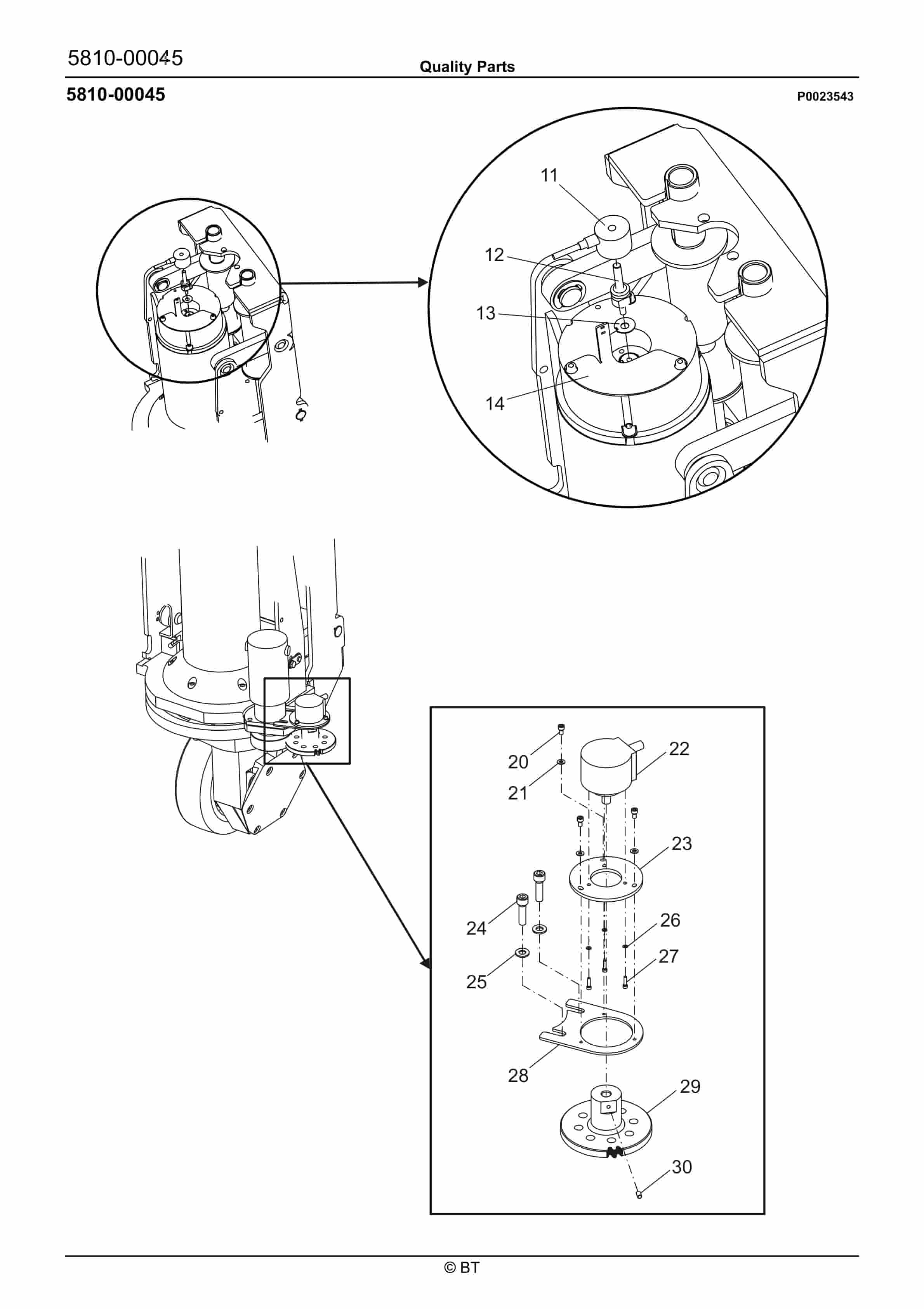 BT SAE140S, SAE200 Quality Parts 7511716 4 BT SAE140S, SAE200 Quality Parts 7511716 - Image 4