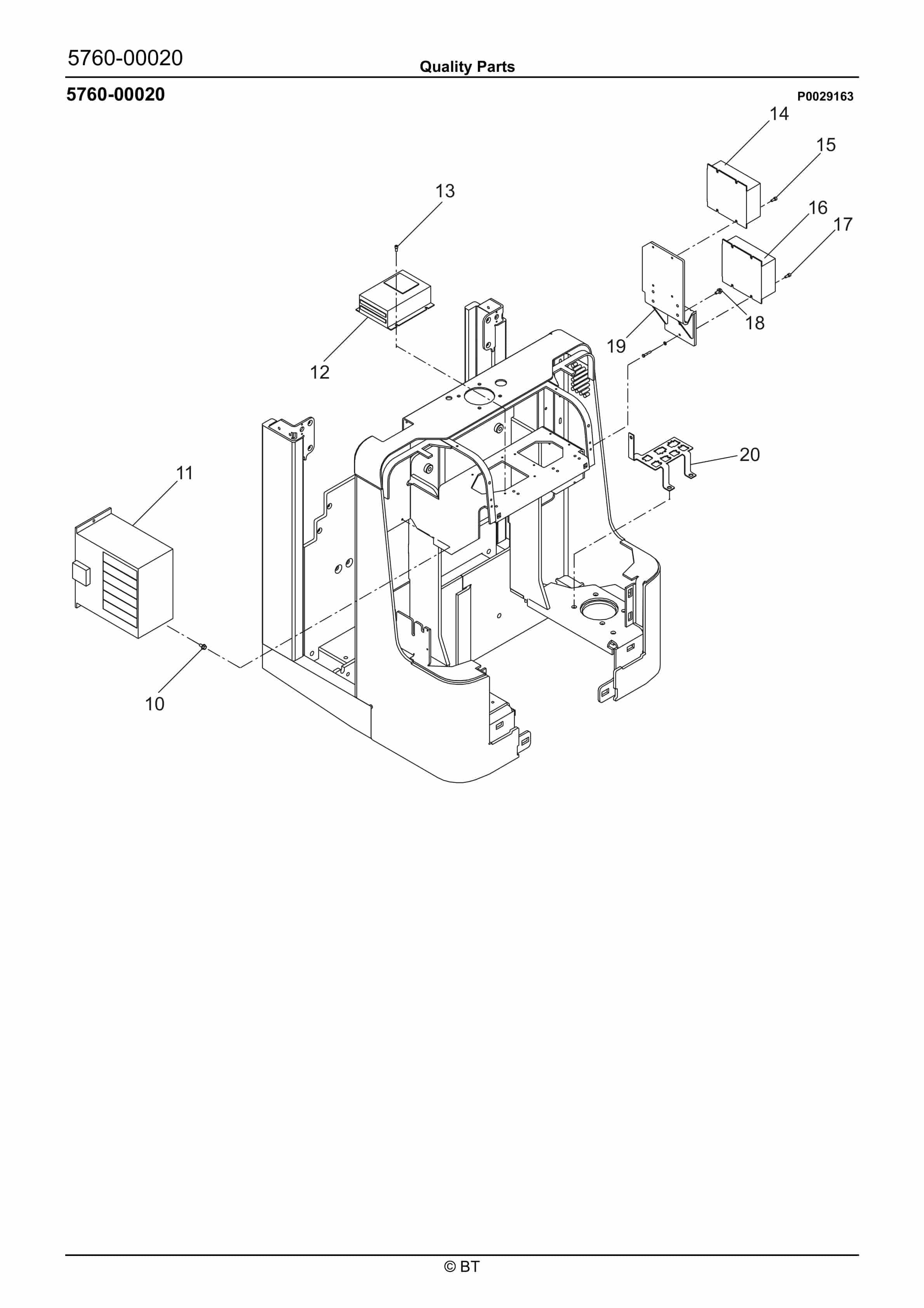 BT SAE140S, SAE200 Quality Parts 7520803 4 BT SAE140S, SAE200 Quality Parts 7520803 - Image 4