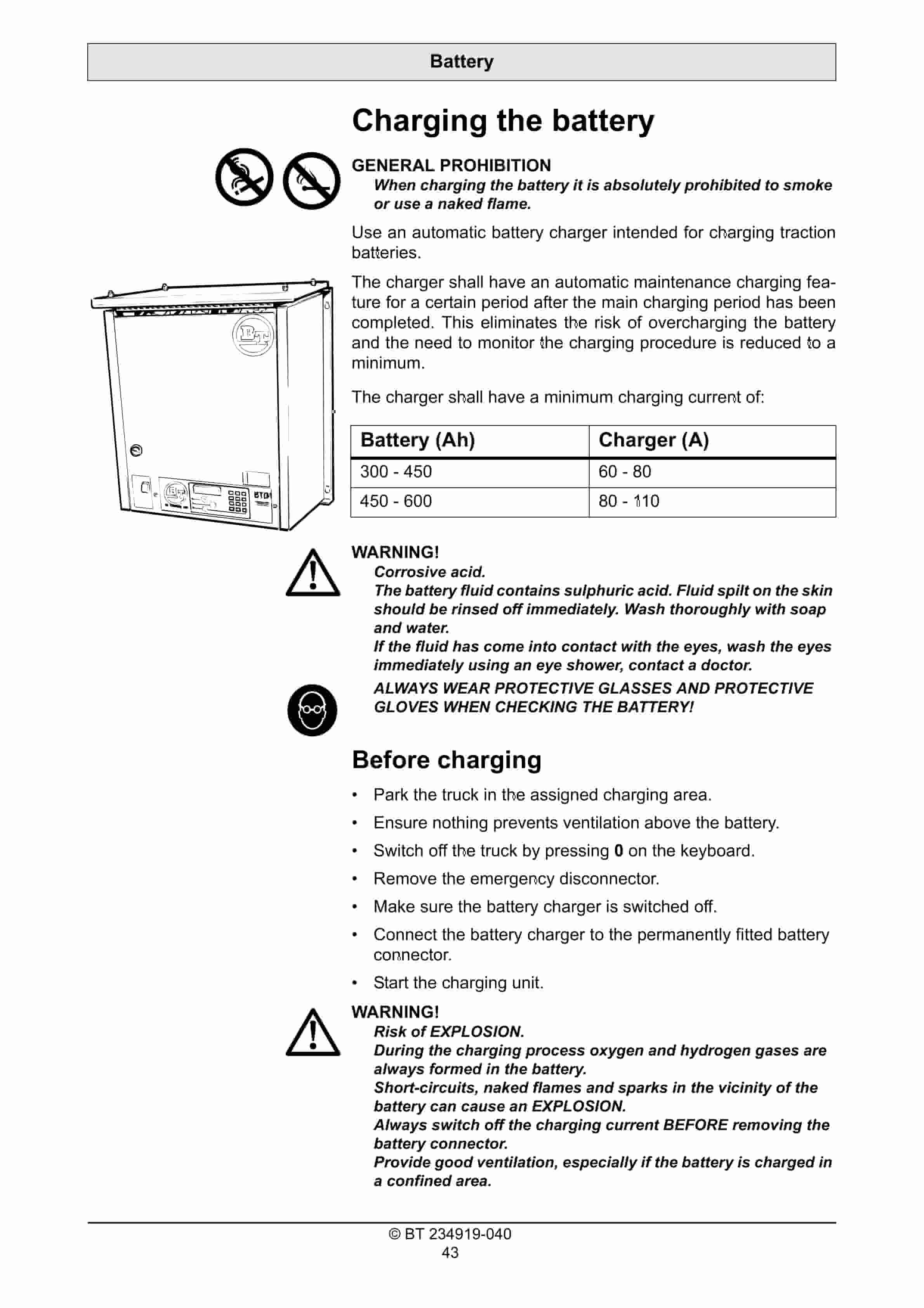BT SAE200 Operator Manual 234919-040 3 BT SAE200 Operator Manual 234919-040 - Image 3