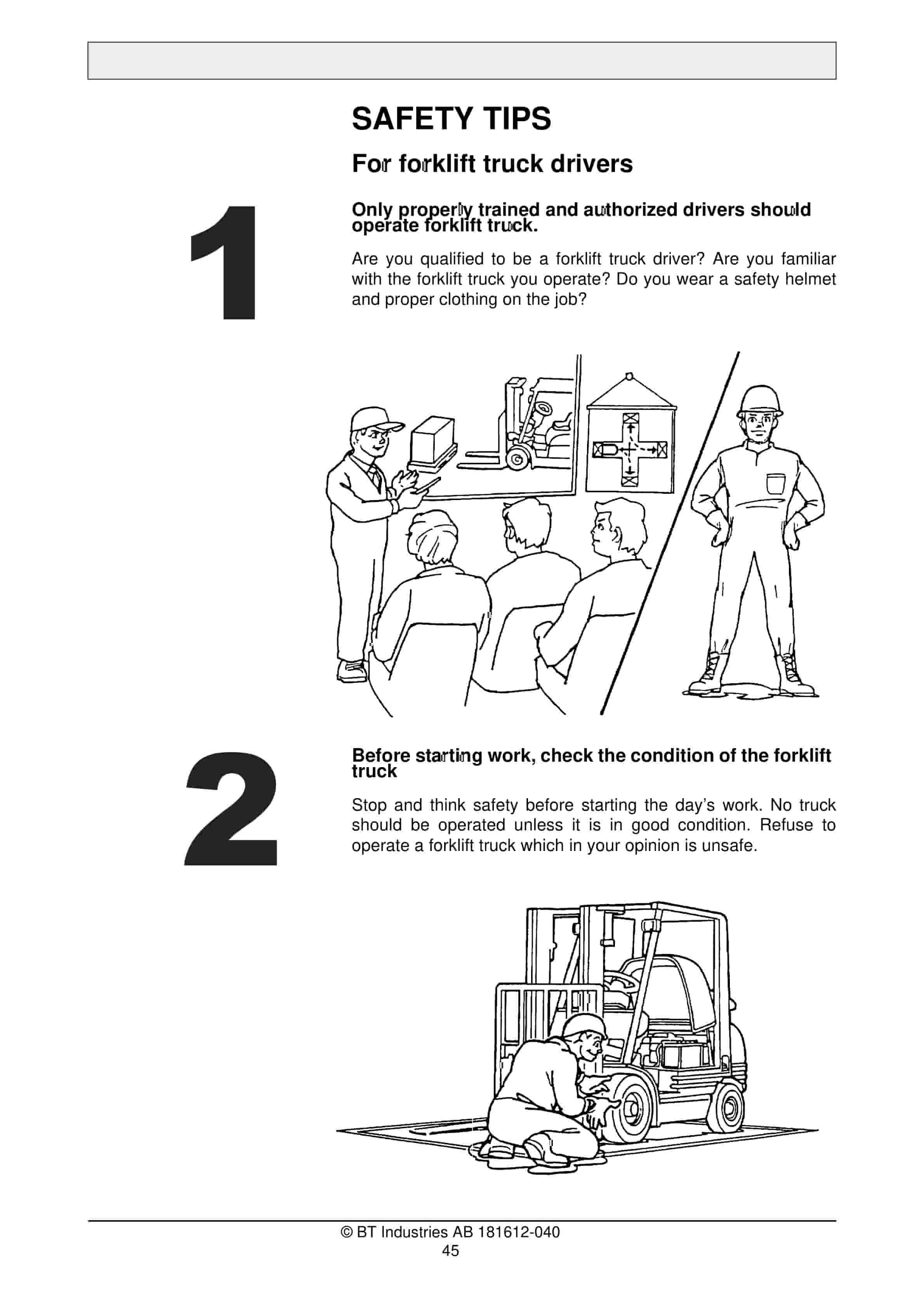 BT Safety Operation Cargo Range Operator Manual 181612-040 3 BT Safety Operation Cargo Range Operator Manual 181612-040 - Image 3