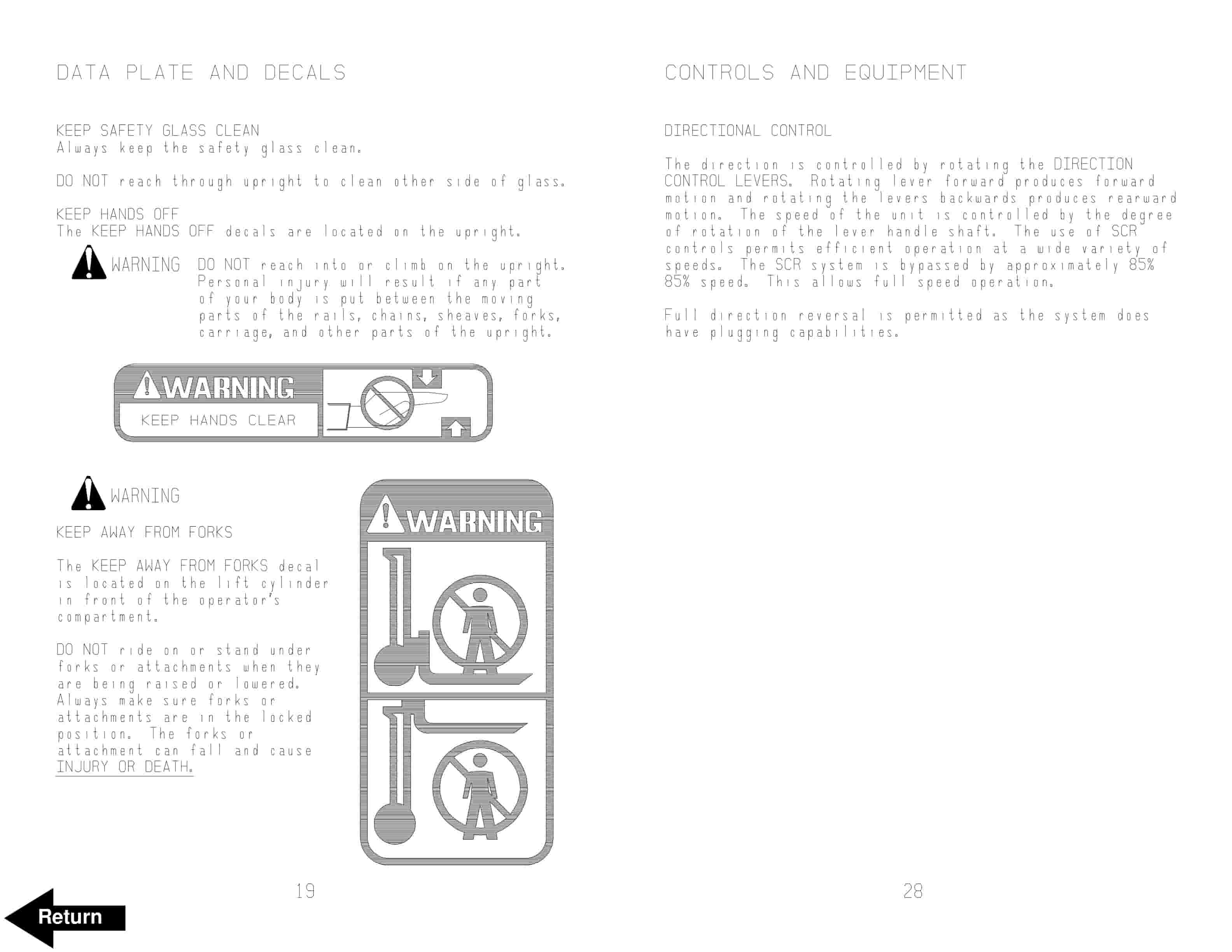 BT SC Electric Counter Balanced Walkie Stacker Operator Manual 300323-000-5