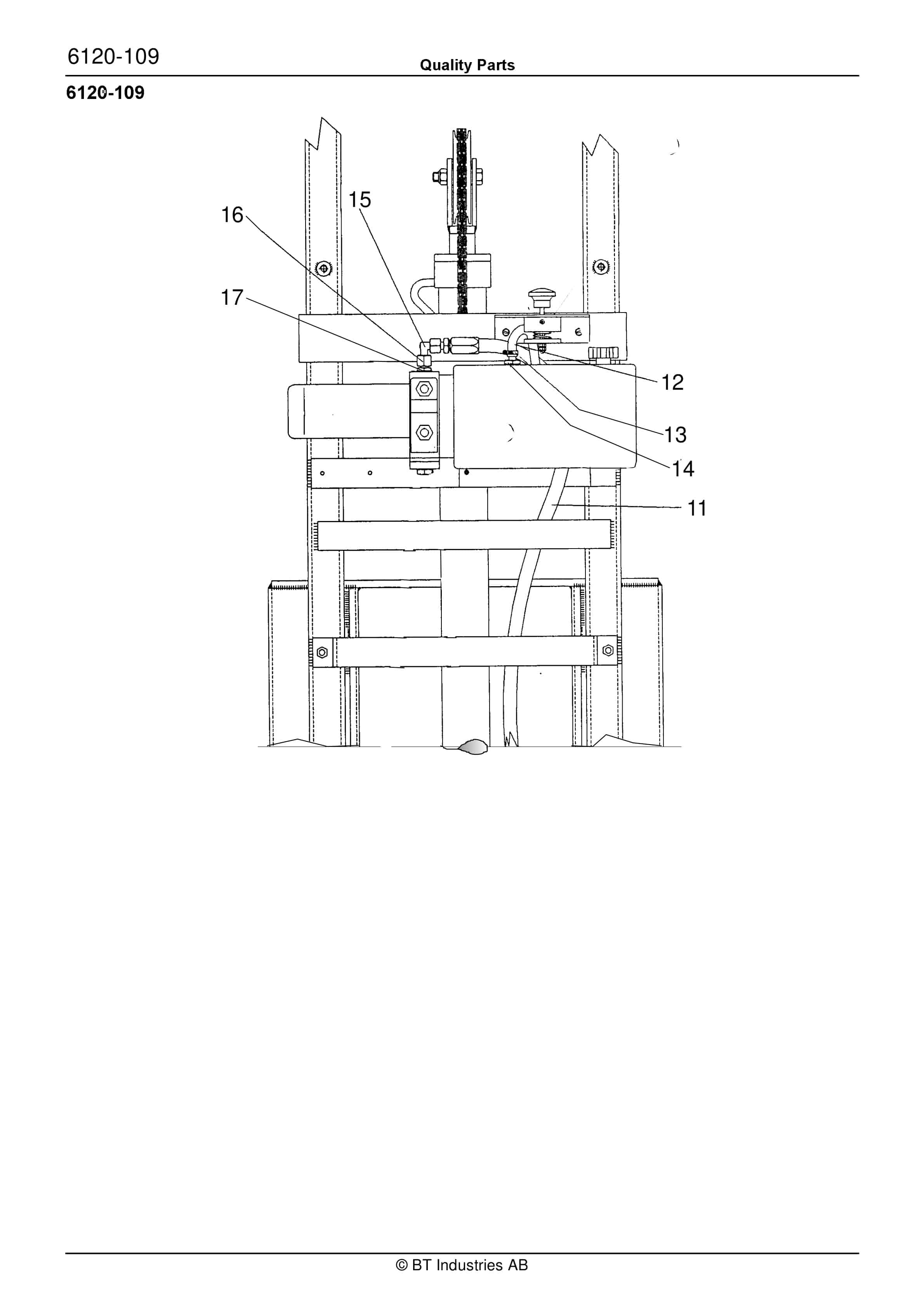BT SH 800, SH 800ES Quality Parts 171574 4 BT SH 800, SH 800ES Quality Parts 171574 - Image 4