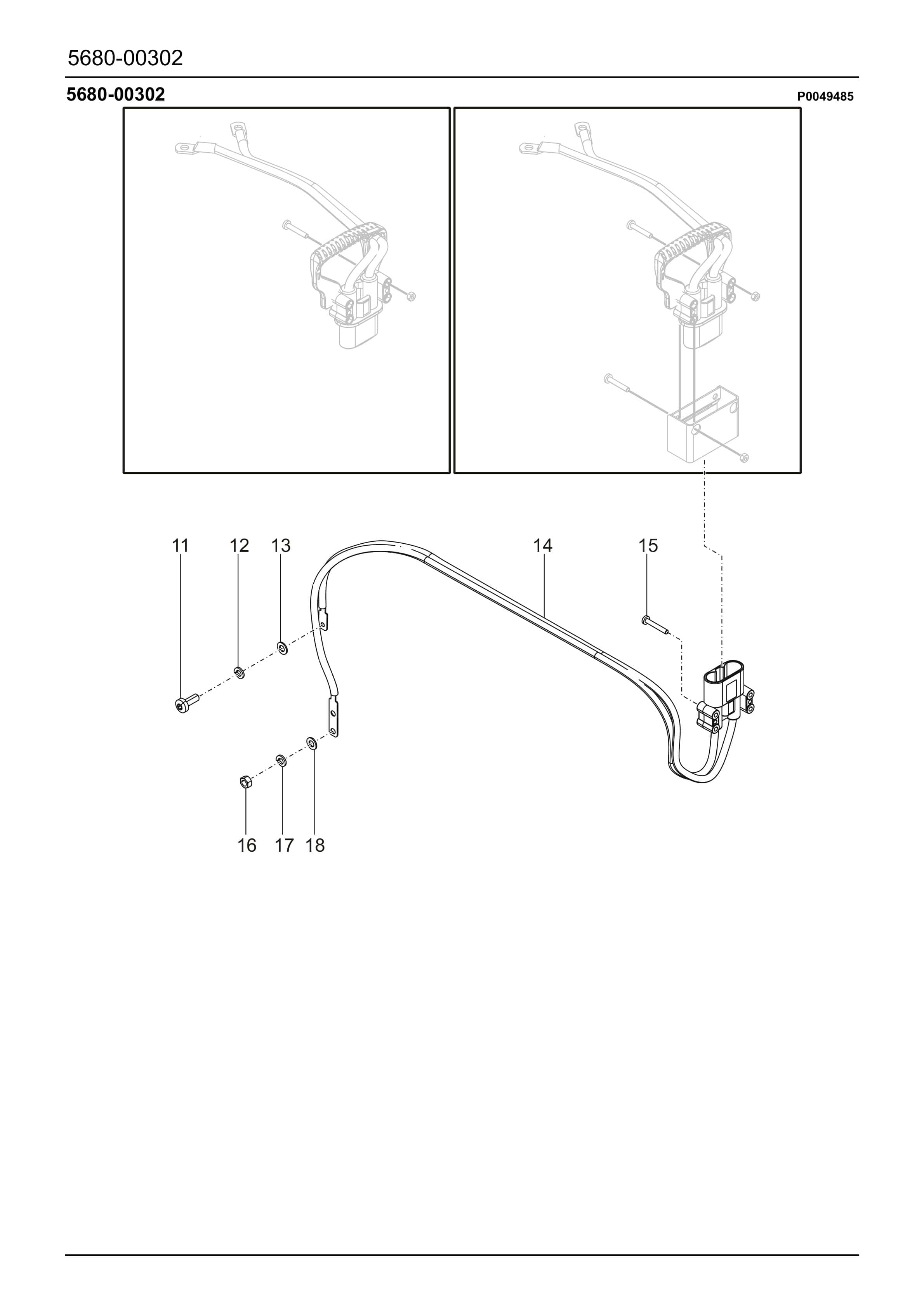 BT SPE120L, SPE140L, SPE160L, SPE200D, SPE200L, SWE145L, SWE160L, SWE200L Quality Parts 7586293 2 BT SPE120L, SPE140L, SPE160L, SPE200D, SPE200L, SWE145L, SWE160L, SWE200L Quality Parts 7586293 - Image 2