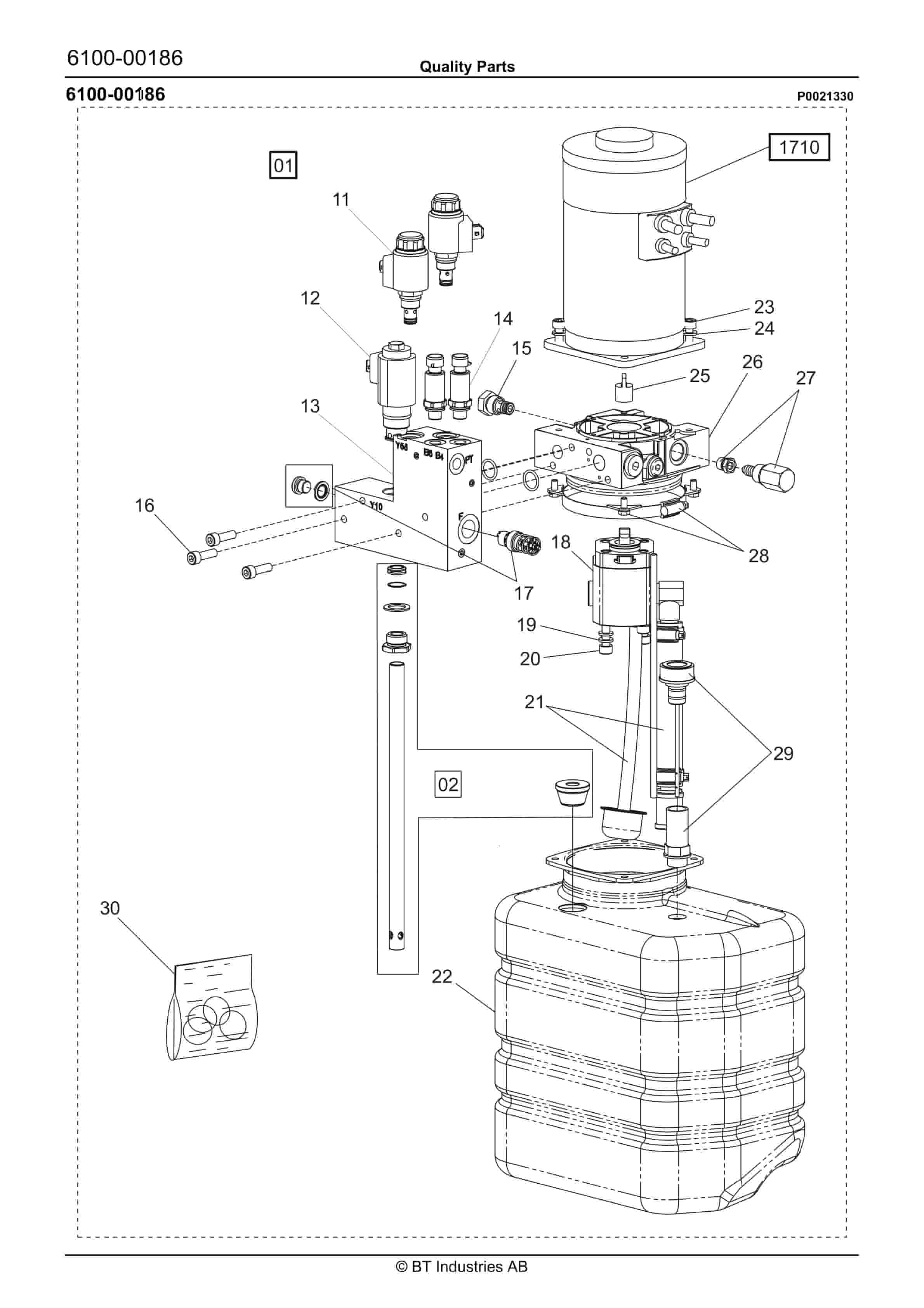 BT SPE125 - C050610-3 Quality Parts 843128 3 BT SPE125 - C050610-3 Quality Parts 843128 - Image 3