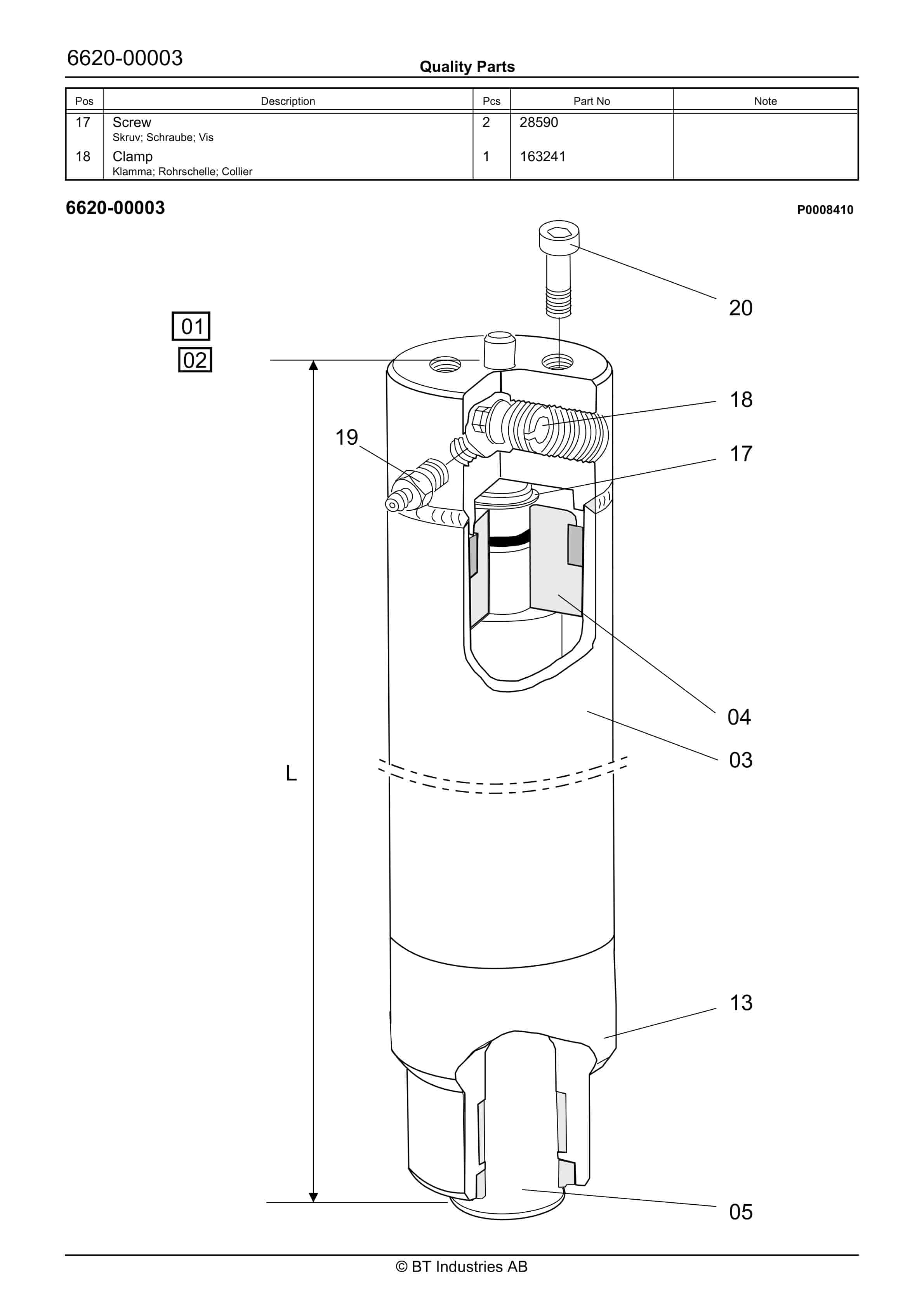 BT SPE125L - C050610-3 Quality Parts 843127 5 BT SPE125L - C050610-3 Quality Parts 843127 - Image 5